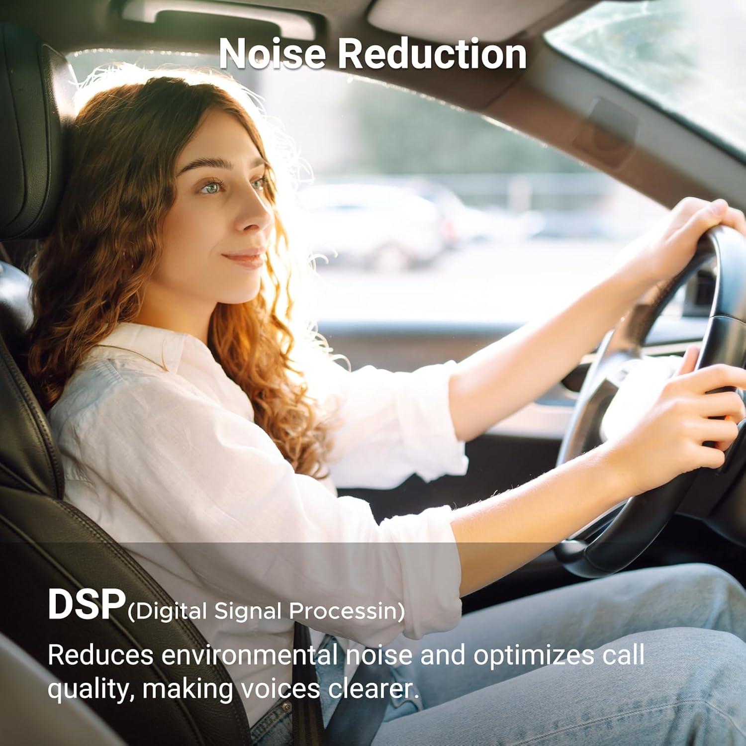 Adaptador Bluetooth UGREEN 5.4 Aux 3.5mm para Coche - 15H Batería