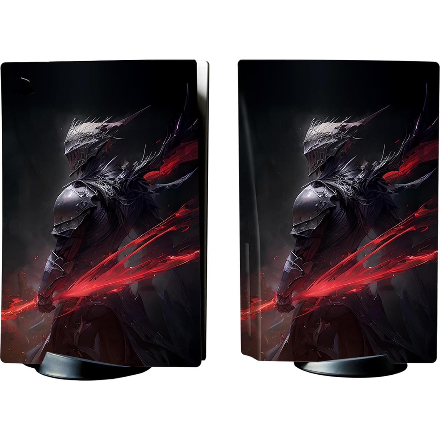 PlayVital Skin Decal Completo para PS5 Edición Disco - Caballero del Abismo