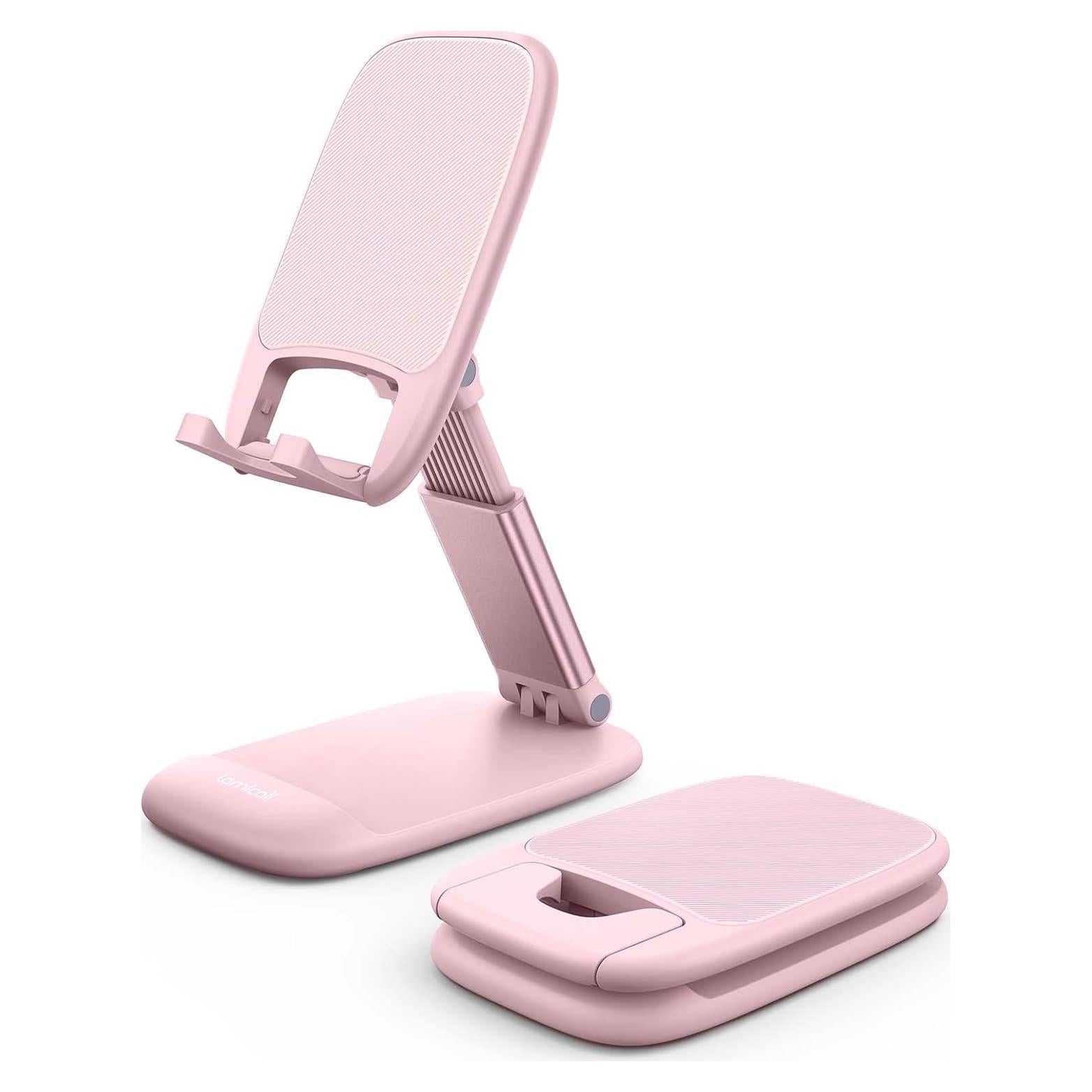 Soporte Ajustable Lamicall para Teléfono 4-8" Rosa