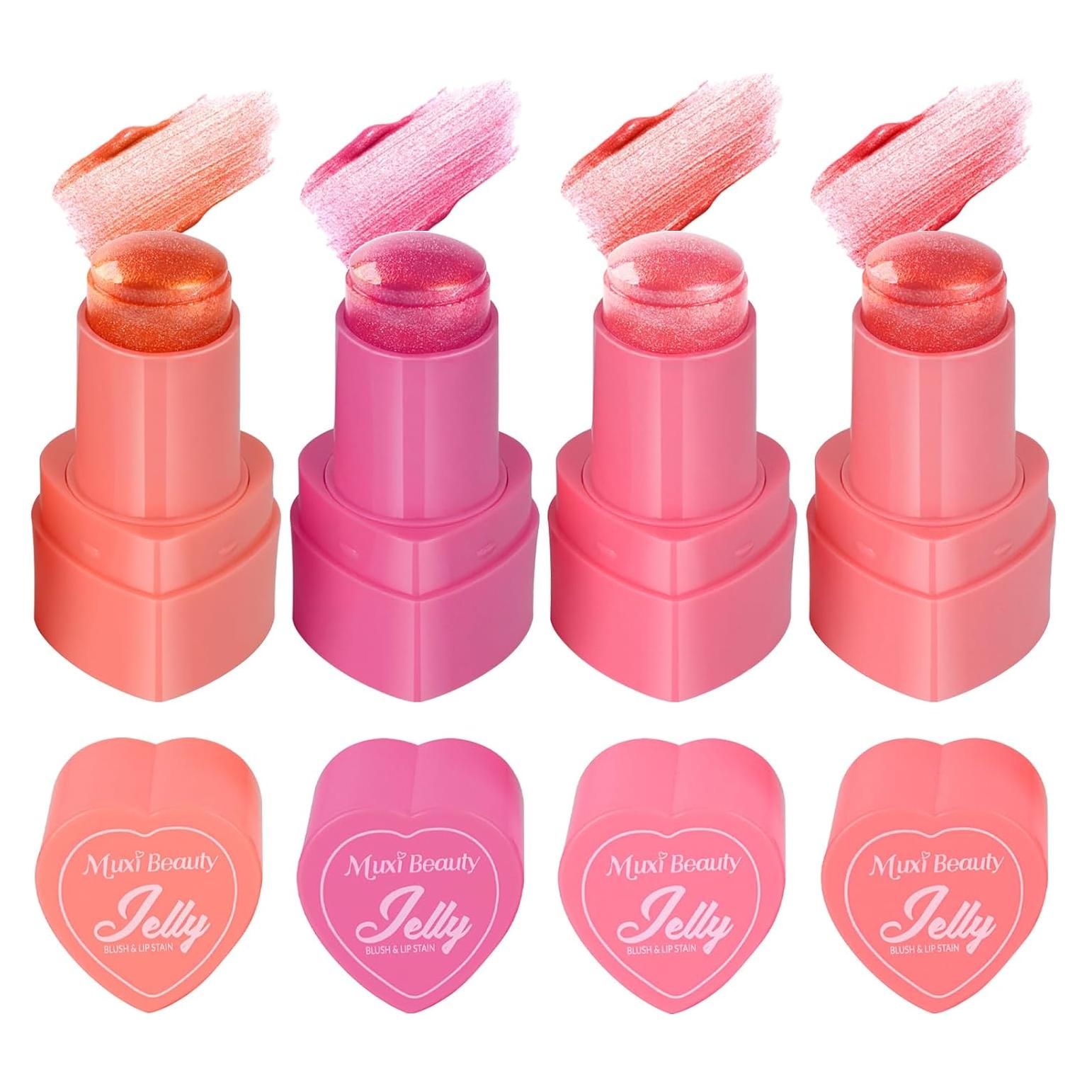 Rubor Jelly Multiusos Lingyun 4 Colores 3 en 1 - Efecto Acuarela