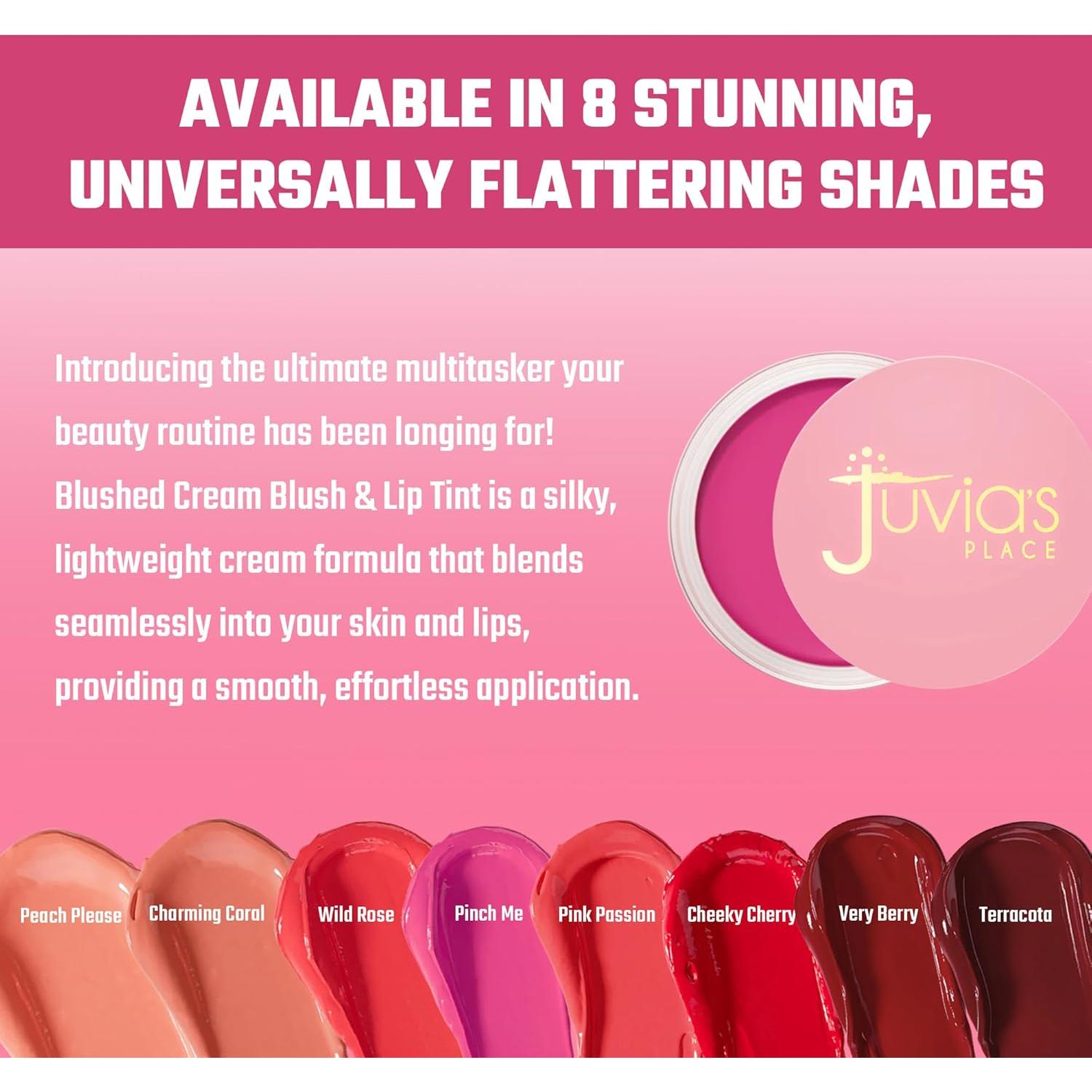 Rubor Crema Multiusos Juvia - Pinch Me - 59g - Tono Rosa Suave