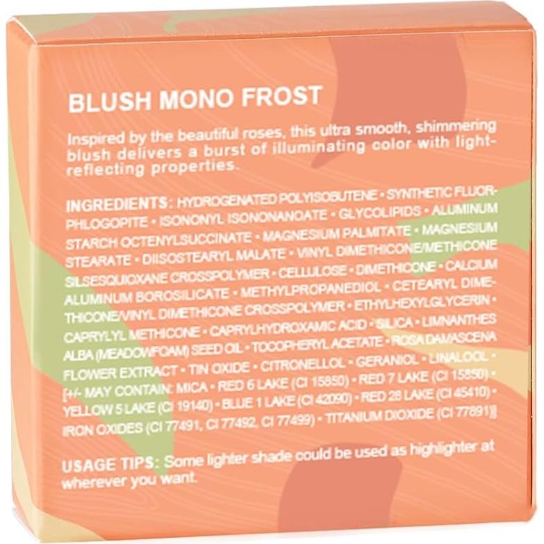 Rubor Iluminador Oulac F03 Fecha Dulce 4.8g Vegano