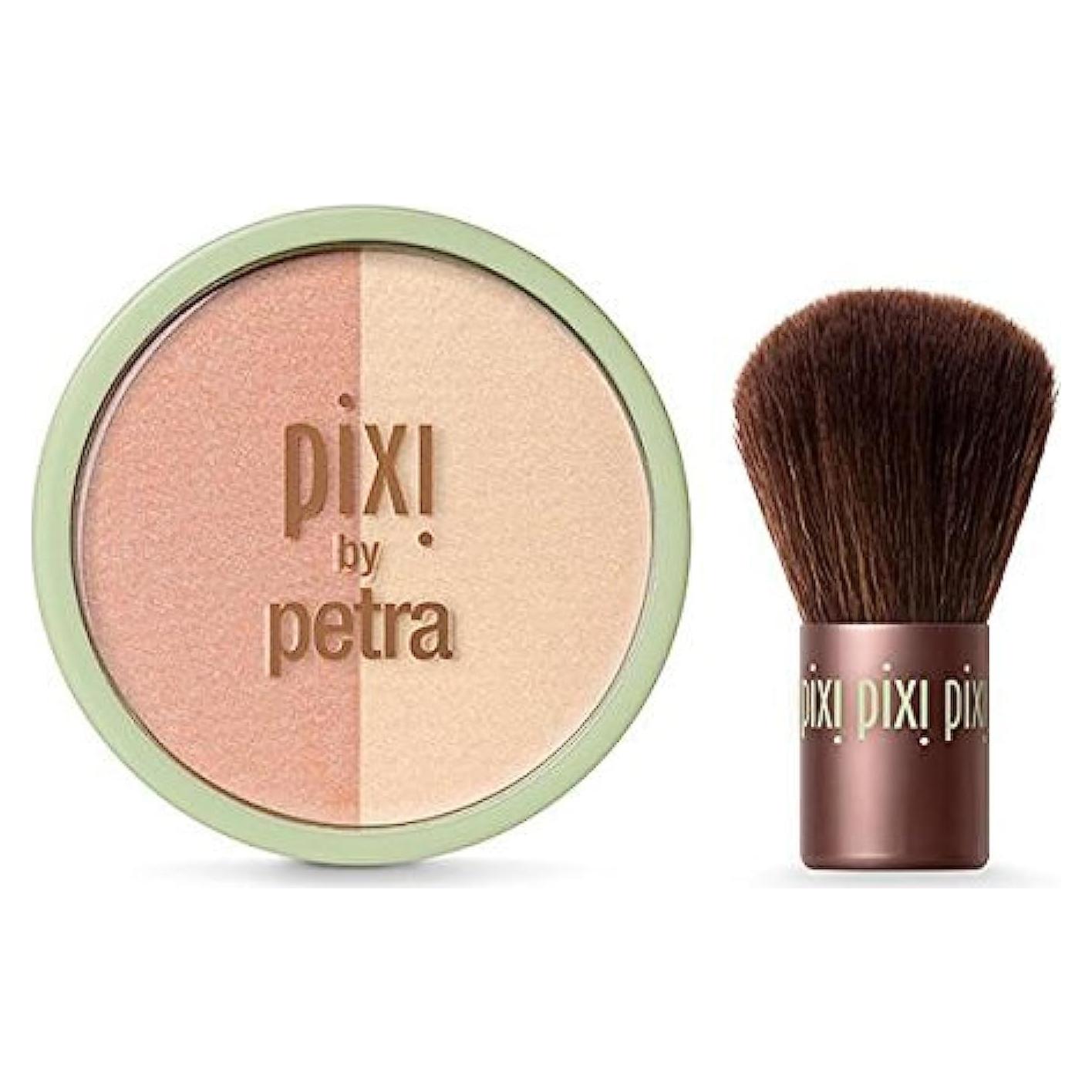 Dúo de Rubor Pixi Beauty + Kabuki Miel Durazno 10.21 g