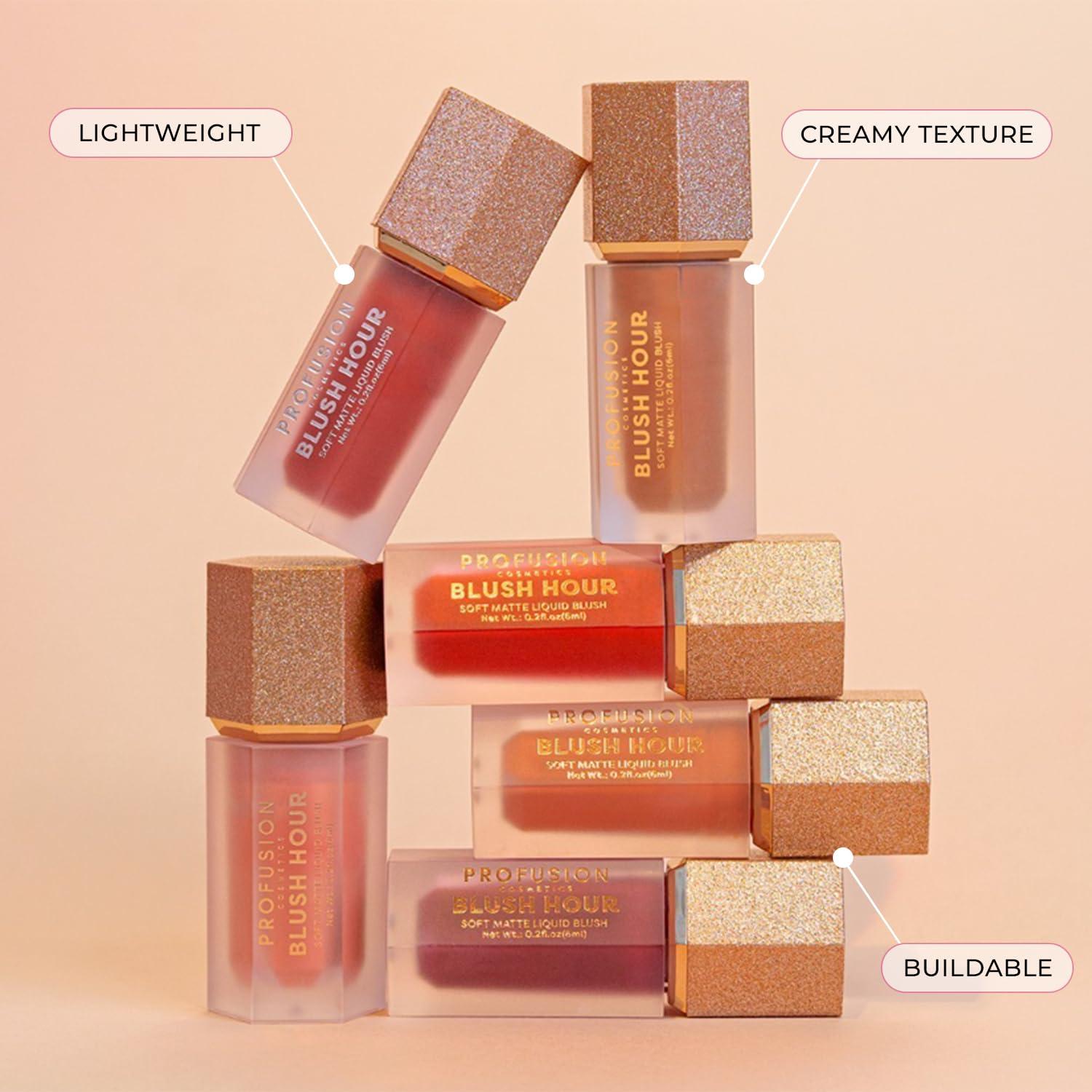 Colorete Líquido Crema Profusion Cosmetics 5.9ml Paloma