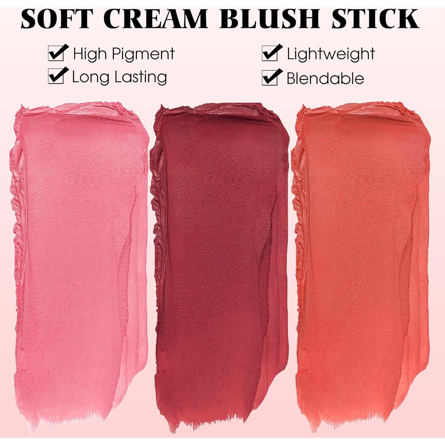 Bastón de Rubor en Crema BEFIVECOK 17g Rojo Caliente