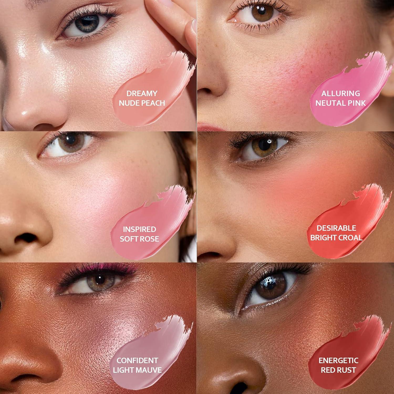 Rubor Líquido Cremoso Cilrofelr 6.56 ml - Acabado Húmedo