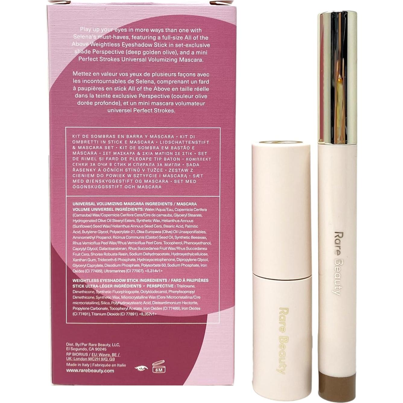 Set de Maquillaje de Ojos Rare Beauty - Lápiz y Máscara