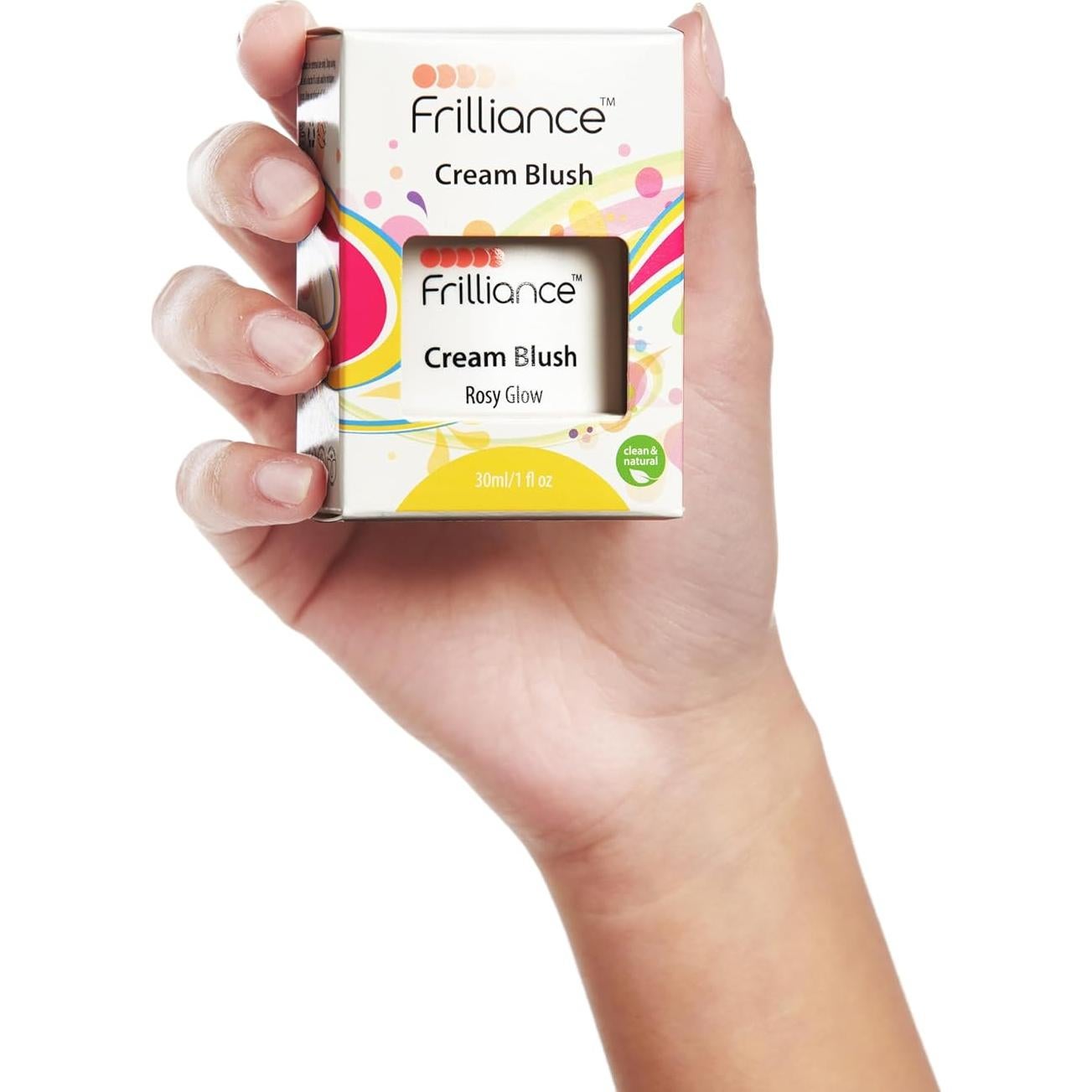 Crema Rubor Hidratante Frilliance 30 ml Tinte Rosado Hipoalergénico