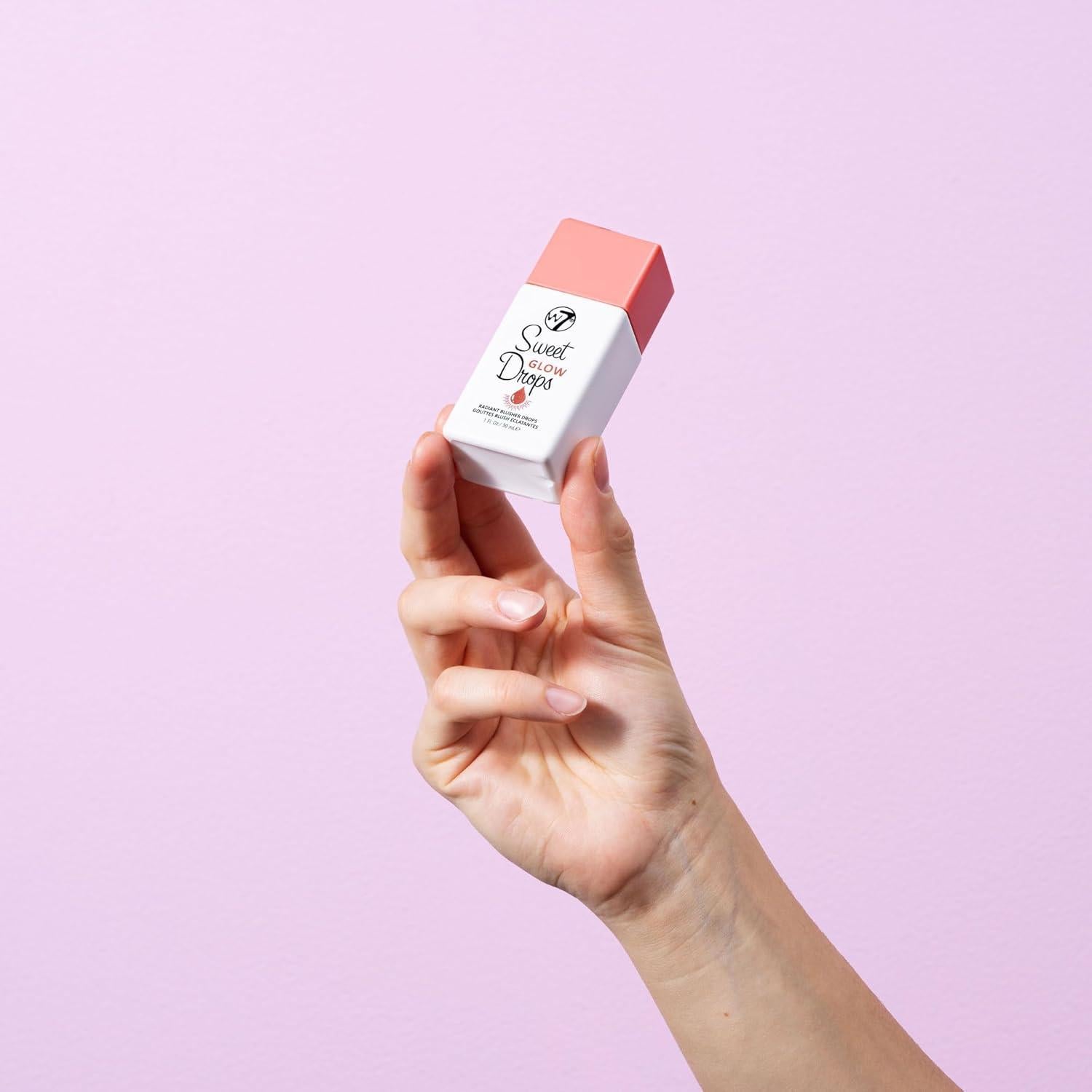 Gotas de Rubor Líquido W7 Brillo Dulce 50ml - Acabado Radiante