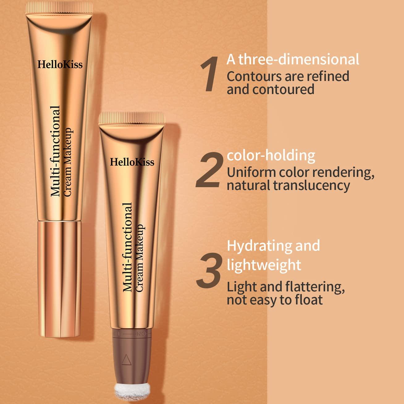 Juego de Varitas de Contorno y Iluminador Yeweian 30g