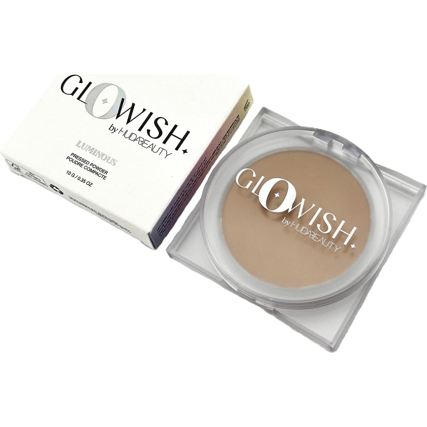 Polvo Compacto Difuminador Huda Beauty GloWish 10g 05 Medio