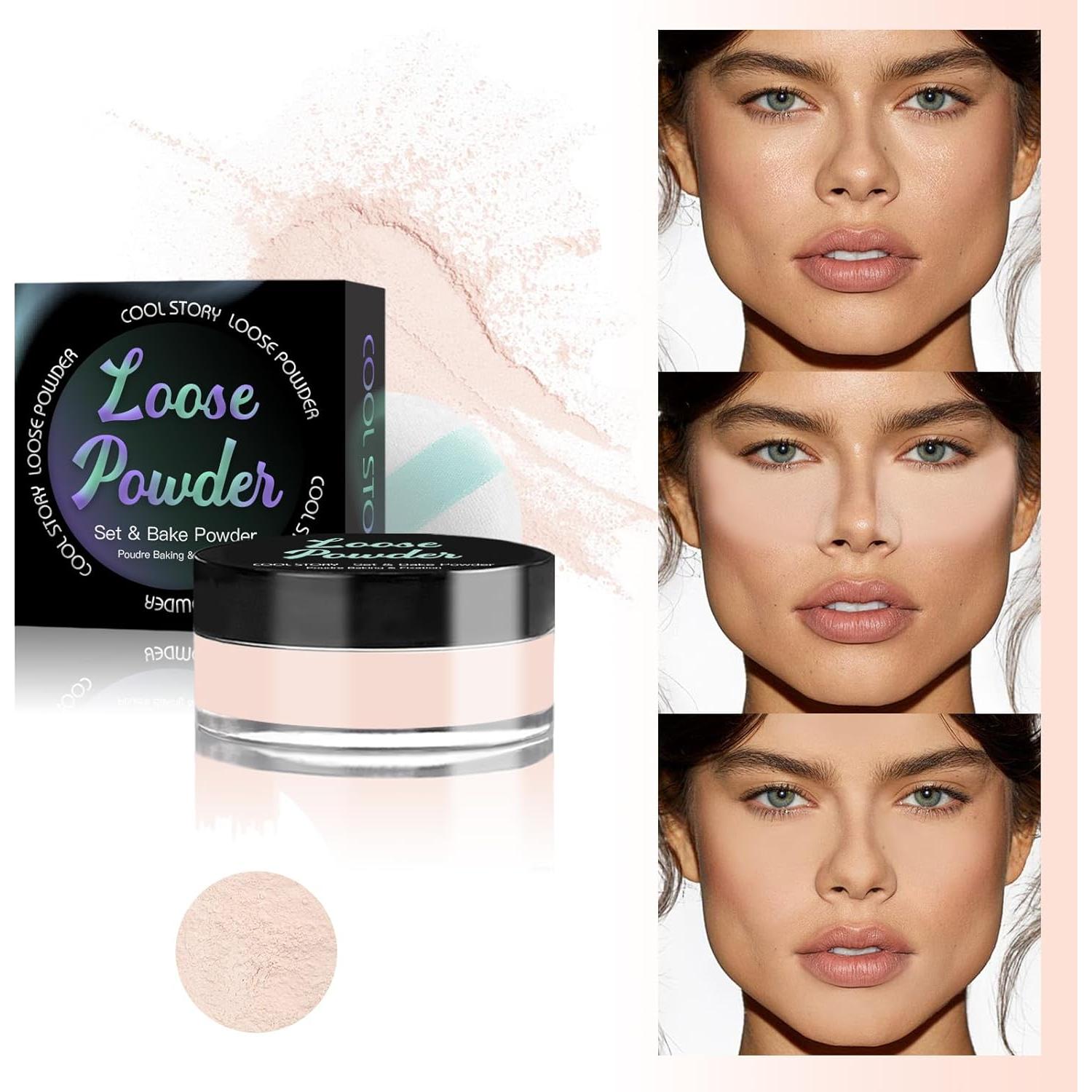 Polvo Suelto Fijador Cool Story Beige Miel 6g Acabado Mate