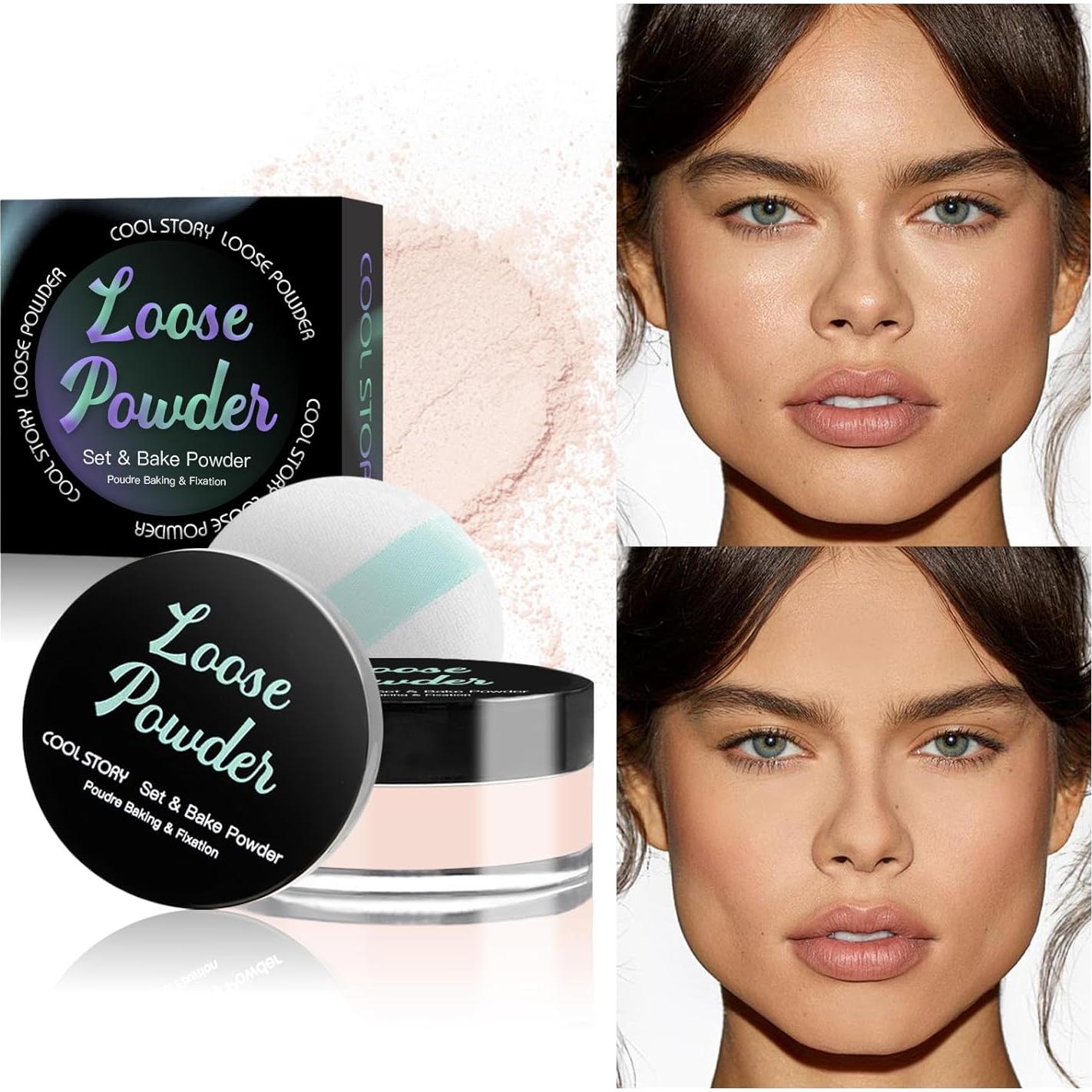 Polvo Suelto Fijador Cool Story Beige Miel 6g Acabado Mate