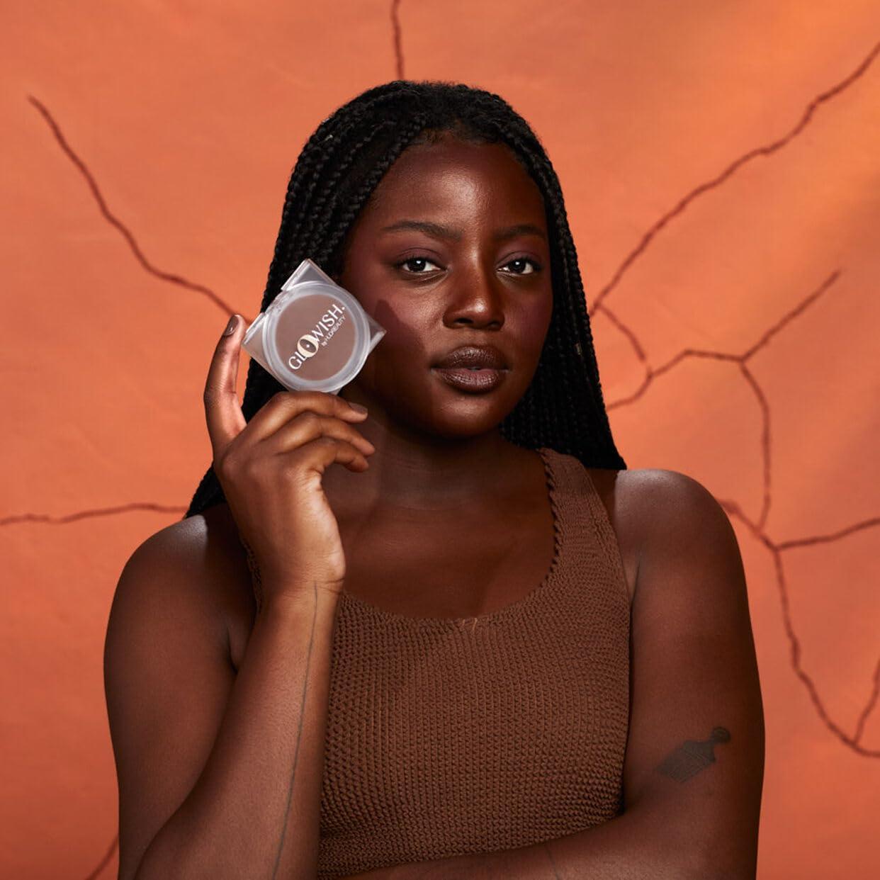 Polvo Compacto Difuminador HUDA BEAUTY GloWish 13 Extra Rico