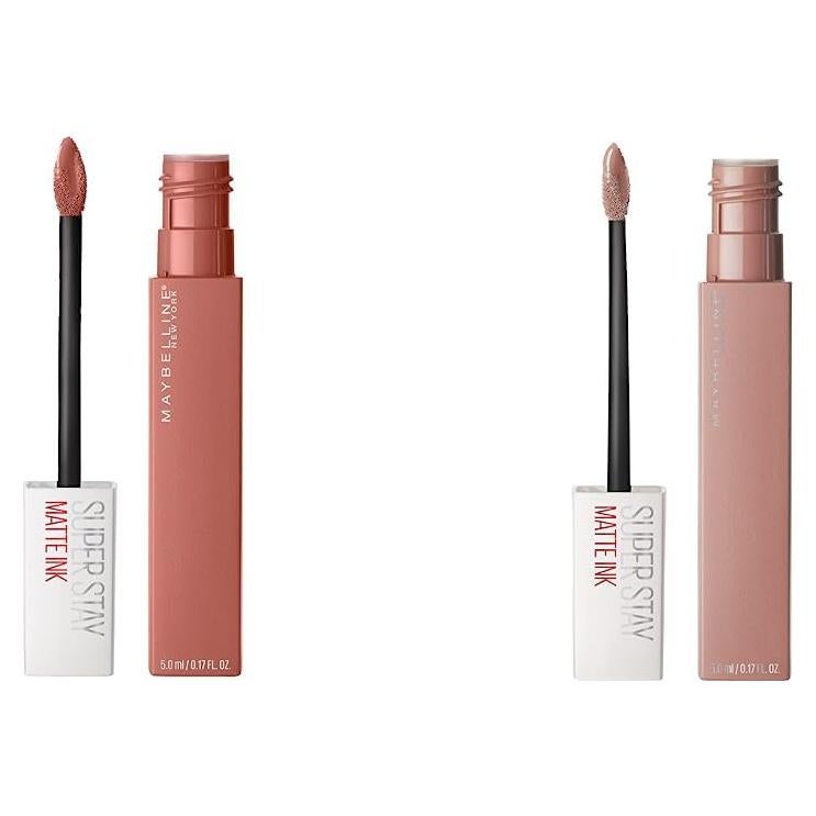 Pintalabios Líquido Maybelline Super Stay Matte Ink 2 Tonos