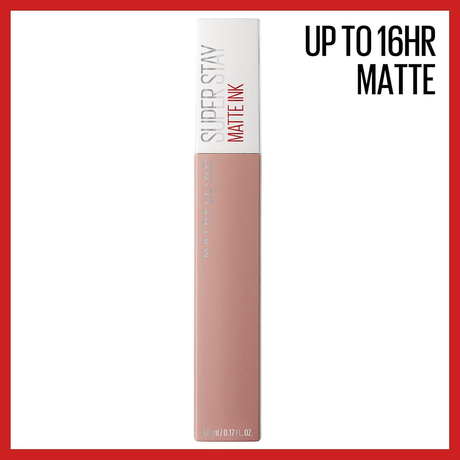 Pintalabios Líquido Maybelline Super Stay Matte Ink 2 Tonos