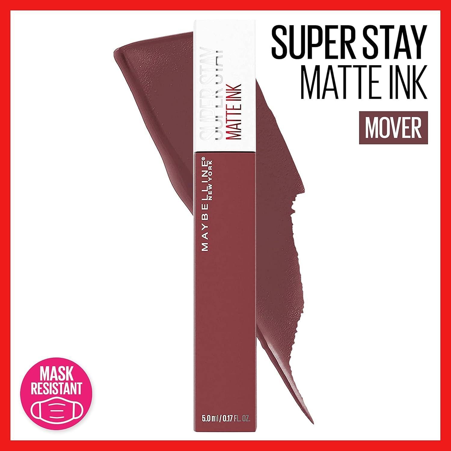 Pintalabios Líquido Maybelline Super Stay Matte Ink 2 Unidades