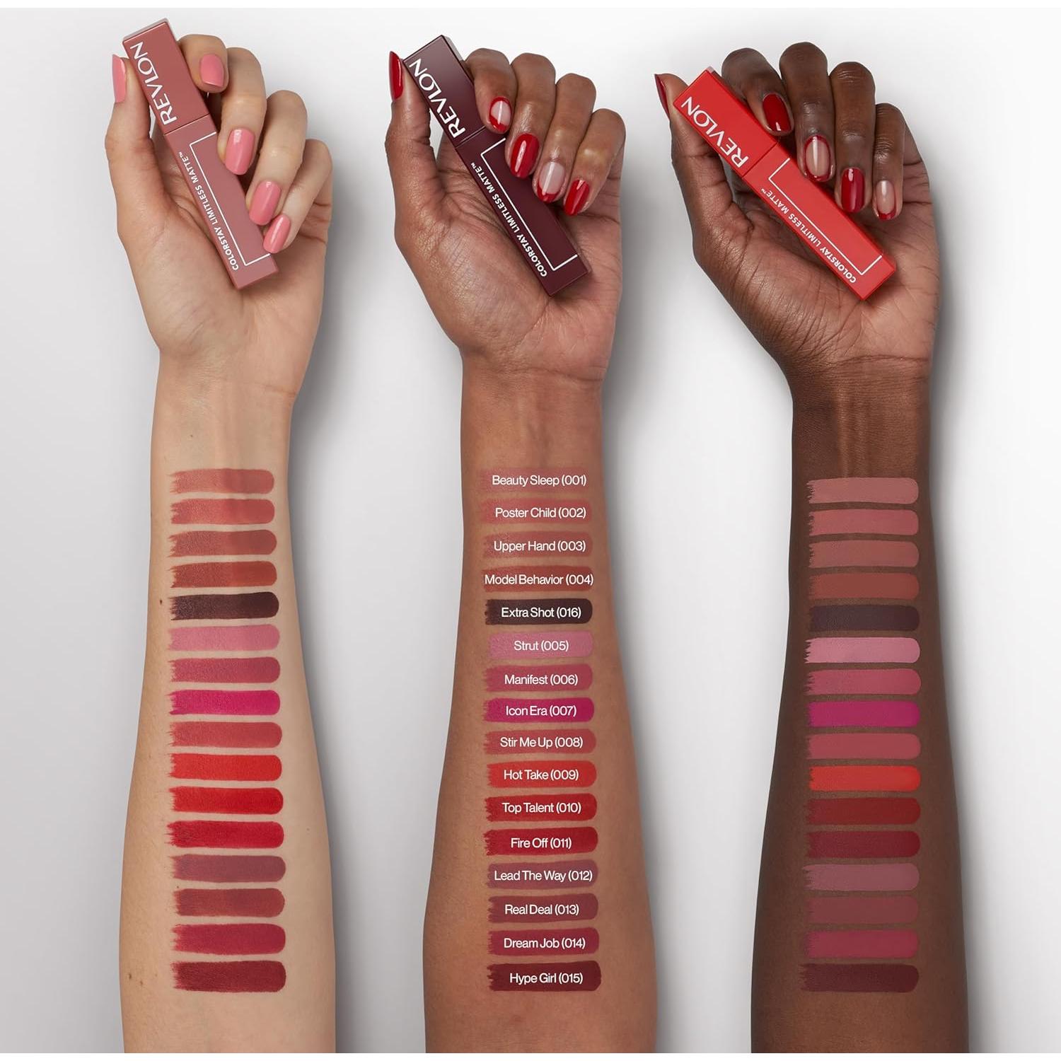 Labial Líquido Mate Revlon ColorStay 5 ml 010 Top Talent Vegano