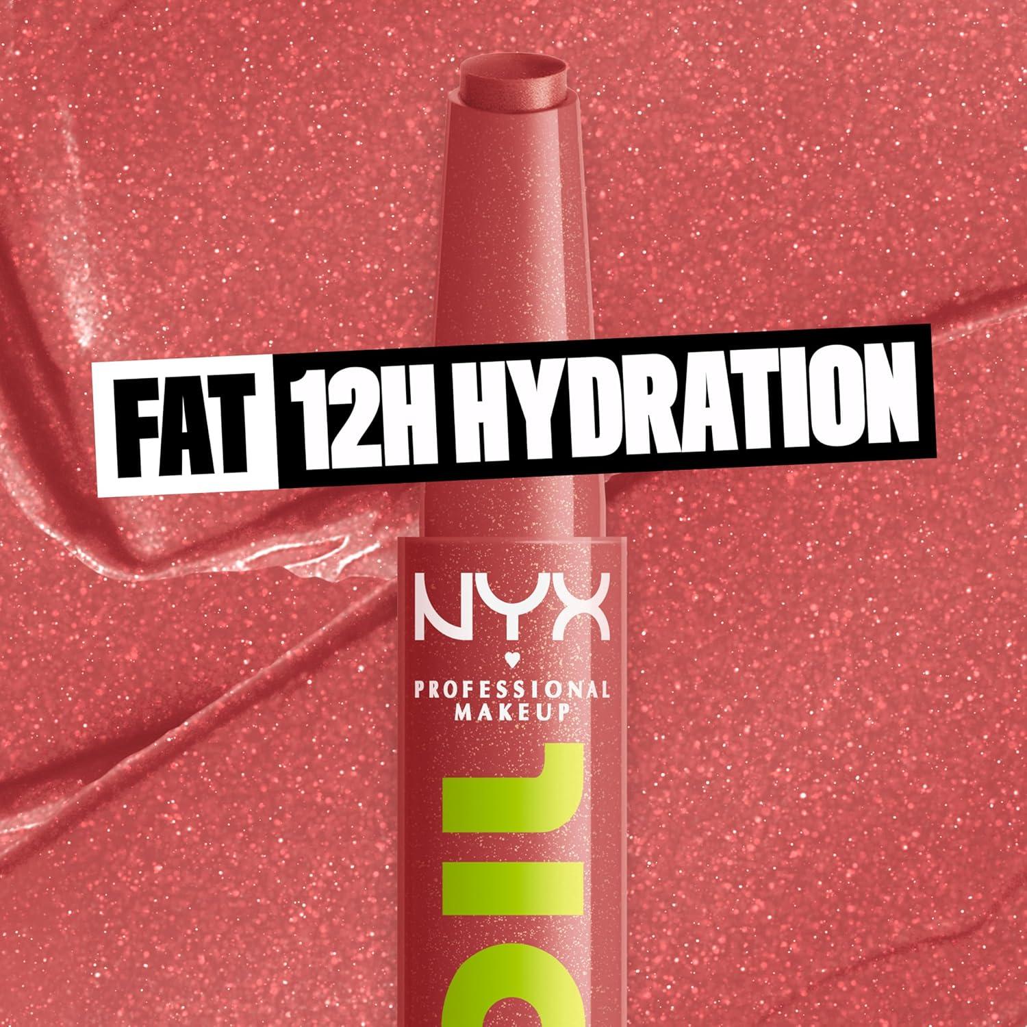 Bálsamo Labial Vegano NYX Fat Oil 1.98g - Brillo Hidratante