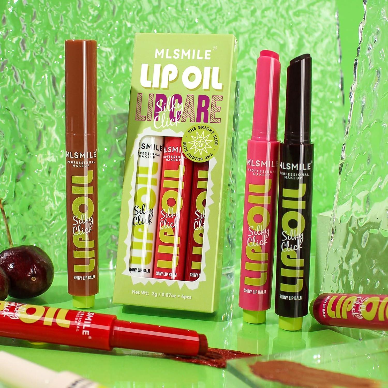 Juego de lápiz labial hidratante Click Slick - Set A 3 colores