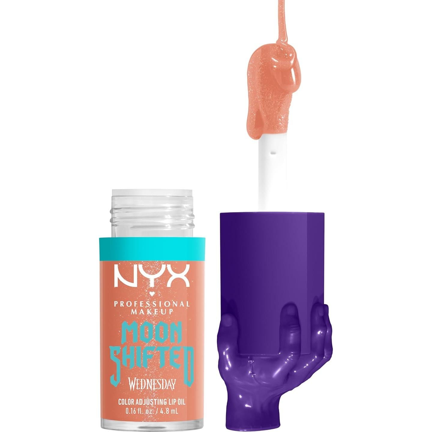 Aceite Labial Color Cambiante NYX Miércoles 9.19cm - Hidratante