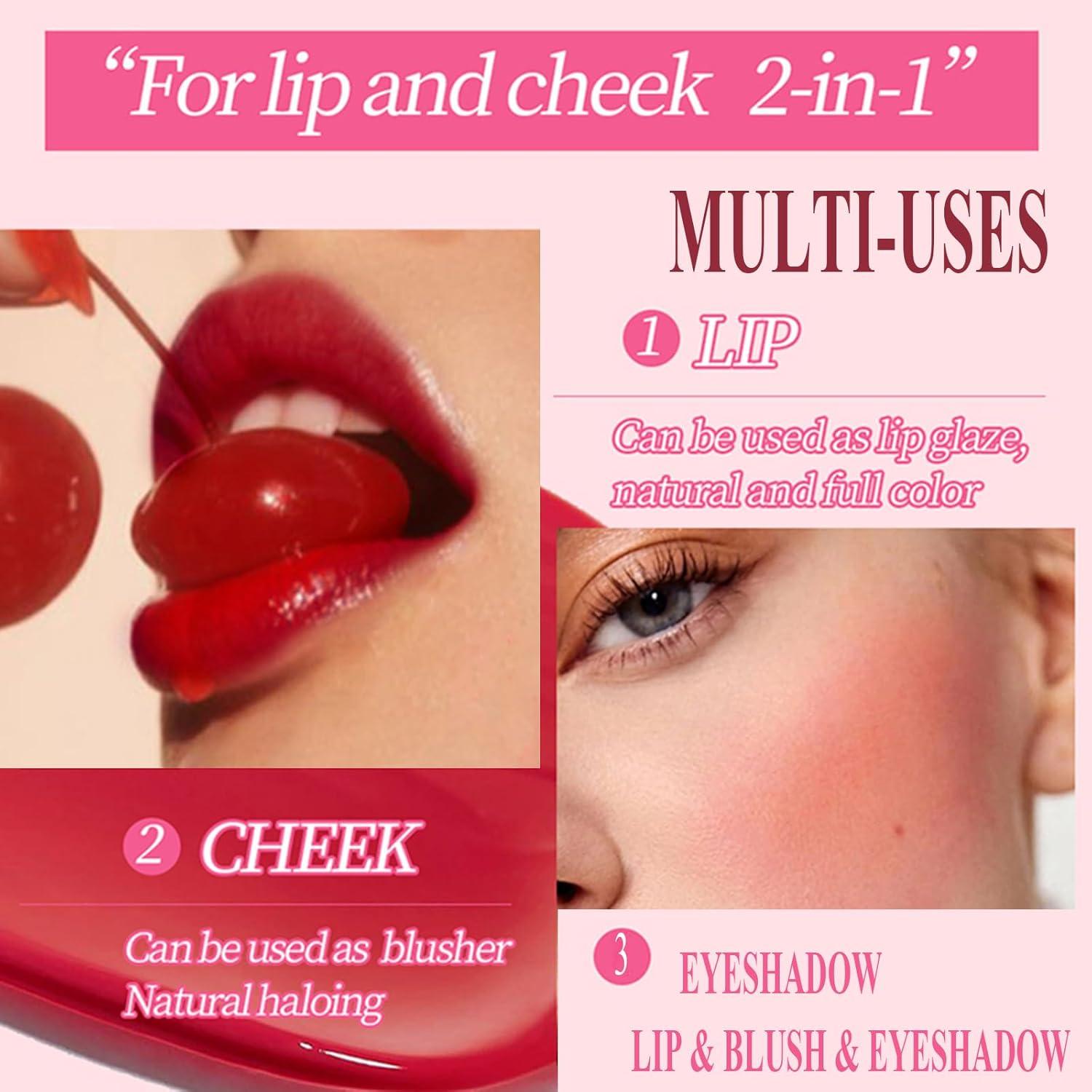 Set 6 Brillos de Labios Hidratantes Yeuxtty Mini 49.6g