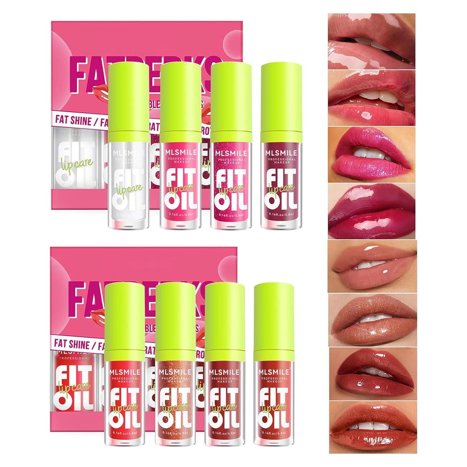 Aceite de Labios Hidratante Qawnfy 8 Colores 181g