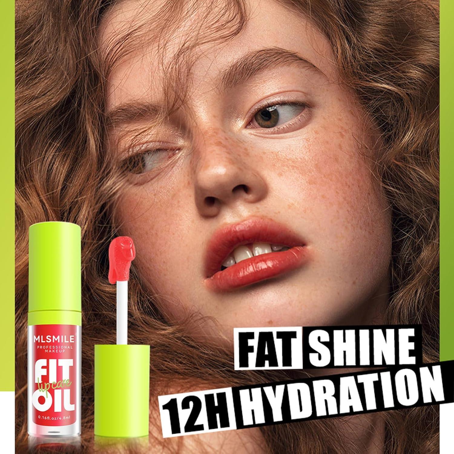 Aceite de Labios Hidratante Qawnfy 8 Colores 181g