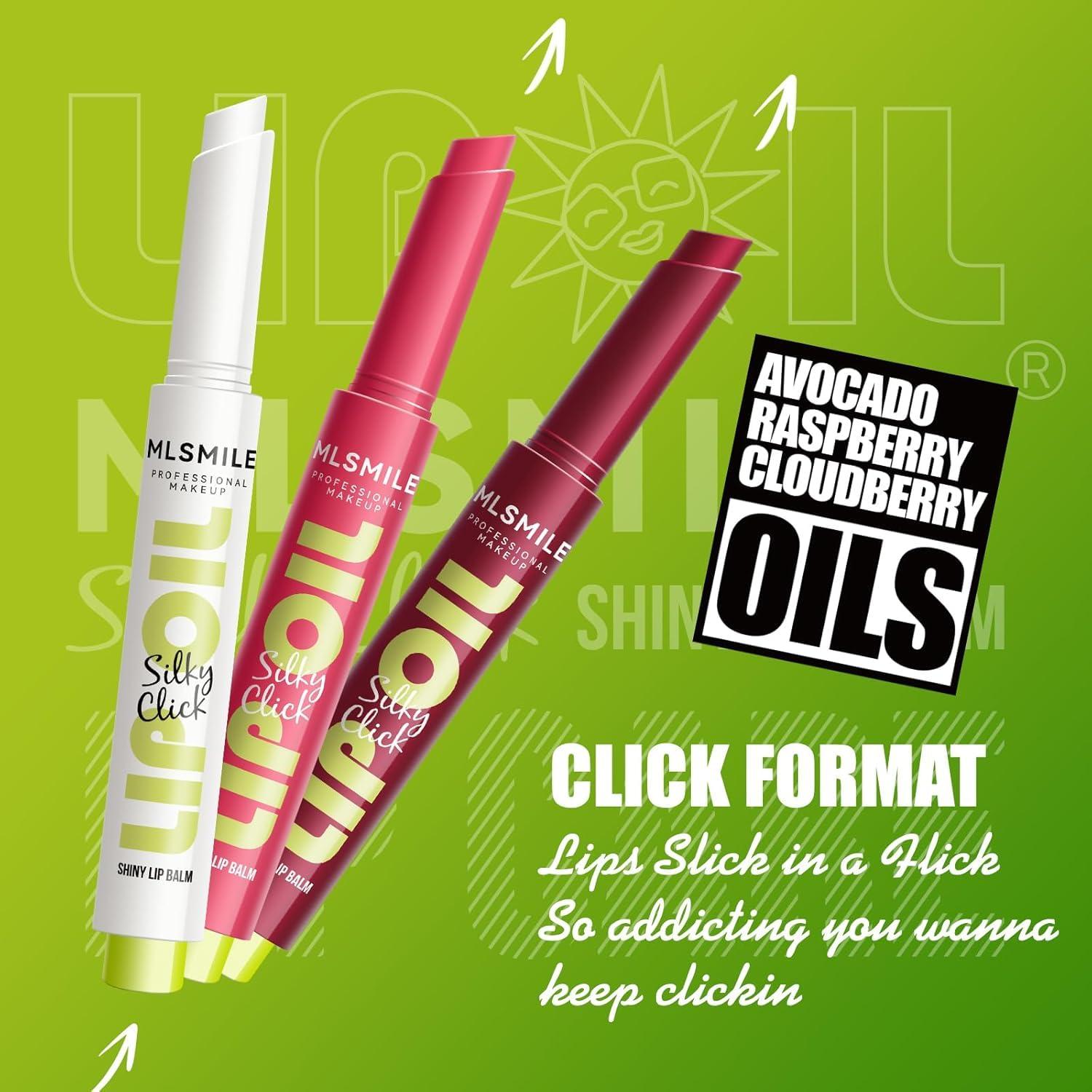Brillo de Labios Hidratante MLSMILE - 3 Colores, Aumento de Labios