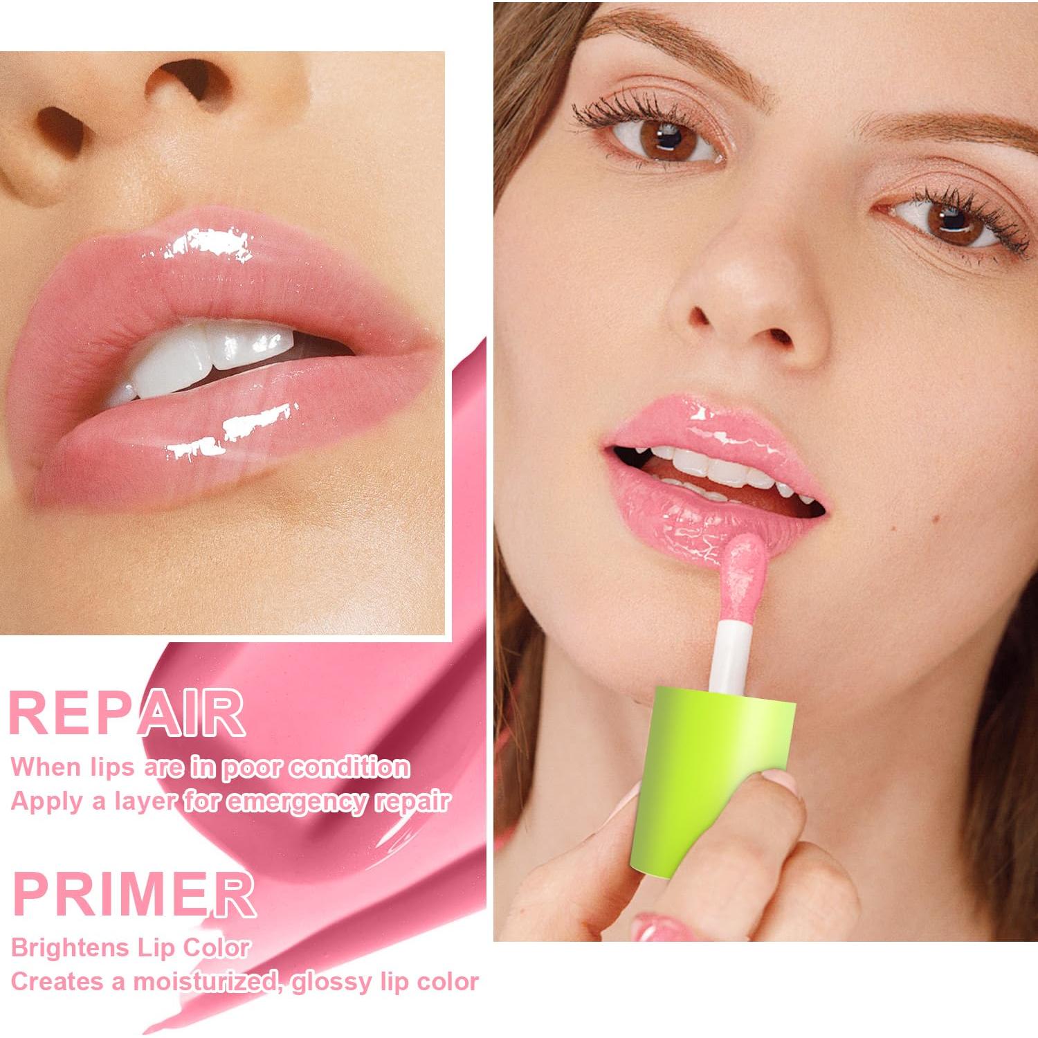 Set de 6 Aceites Hidratantes para Labios LemonSac - Brillo y Volumen