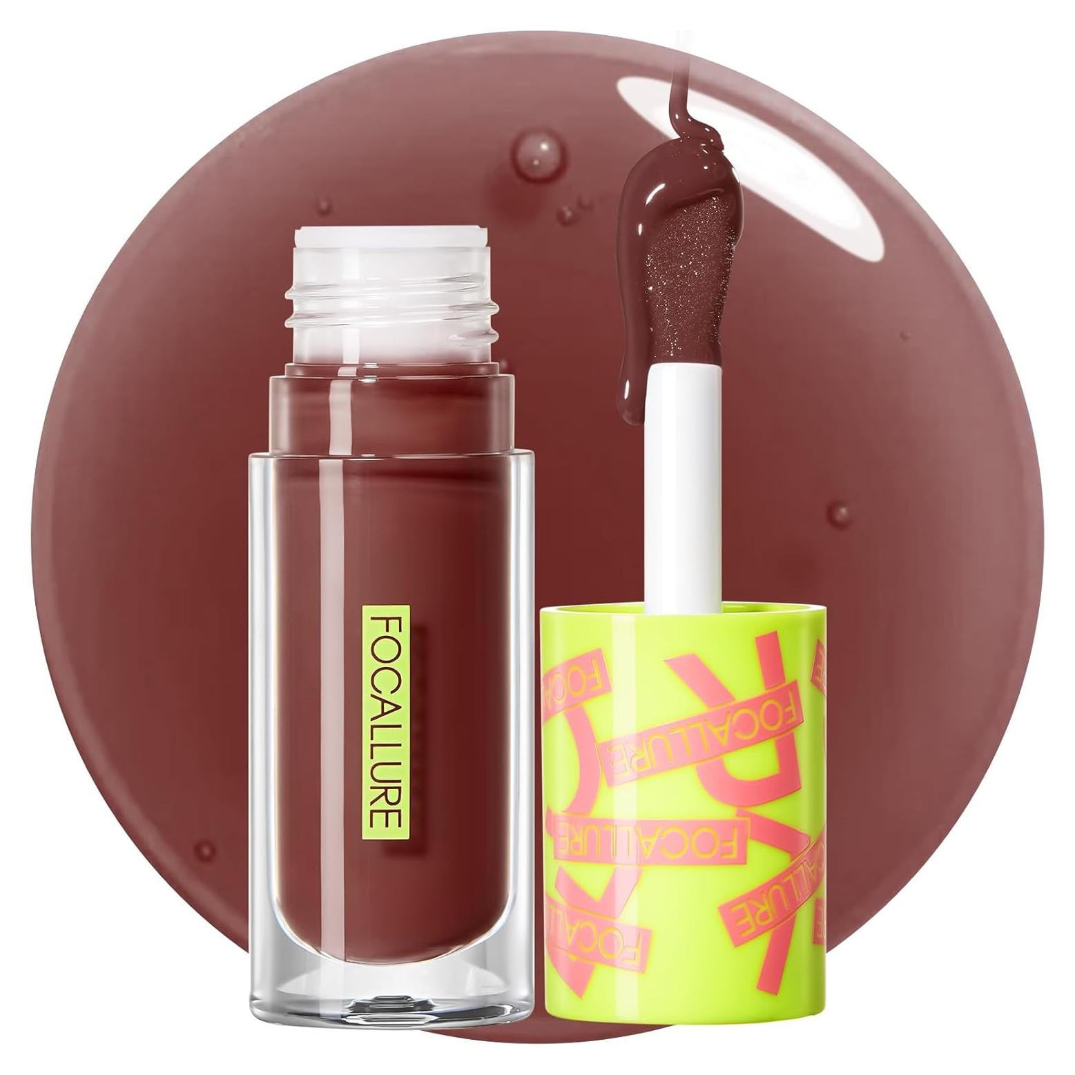 Aceite Labial FOCALLURE BR01 Café Goteante Hidratante 40g