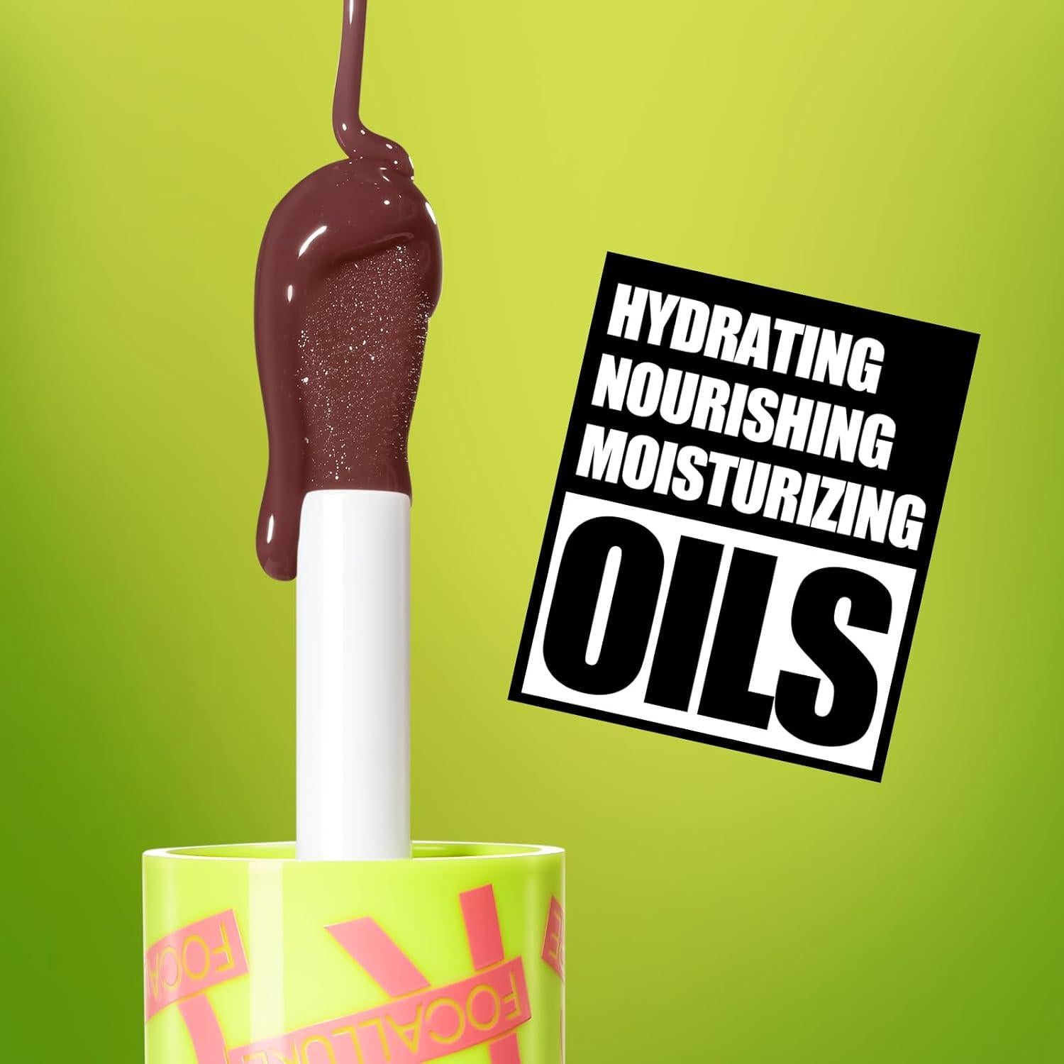 Aceite Labial FOCALLURE BR01 Café Goteante Hidratante 40g