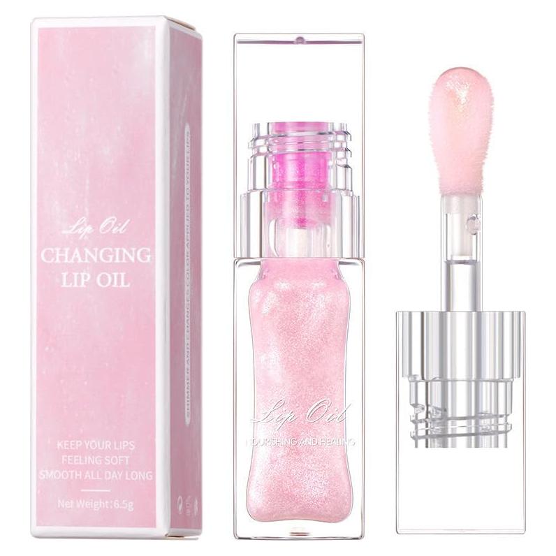 Aceite de Labios Hidratante Tiejdhr 8.5g Color Rosa