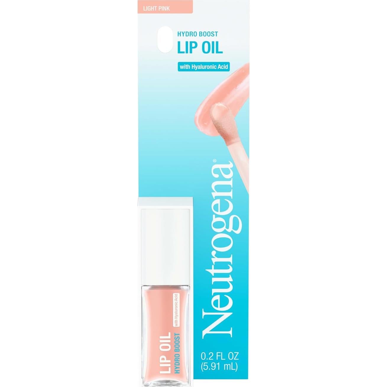 Neutrogena Hydro Boost Aceite Labial Rosa Claro 5.67 g