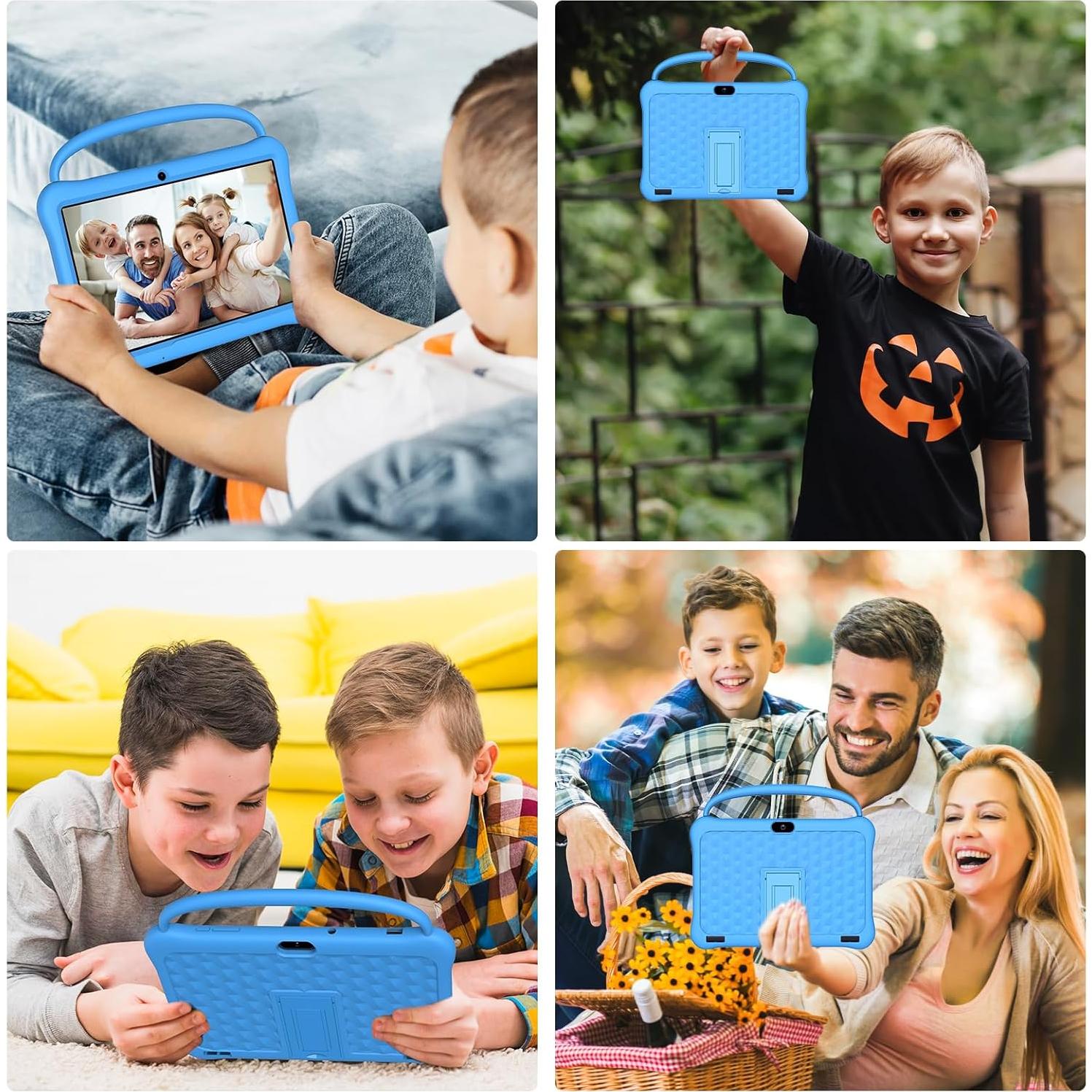 Tableta para Niños NEWISION M10 10" Android 13 64GB Azul