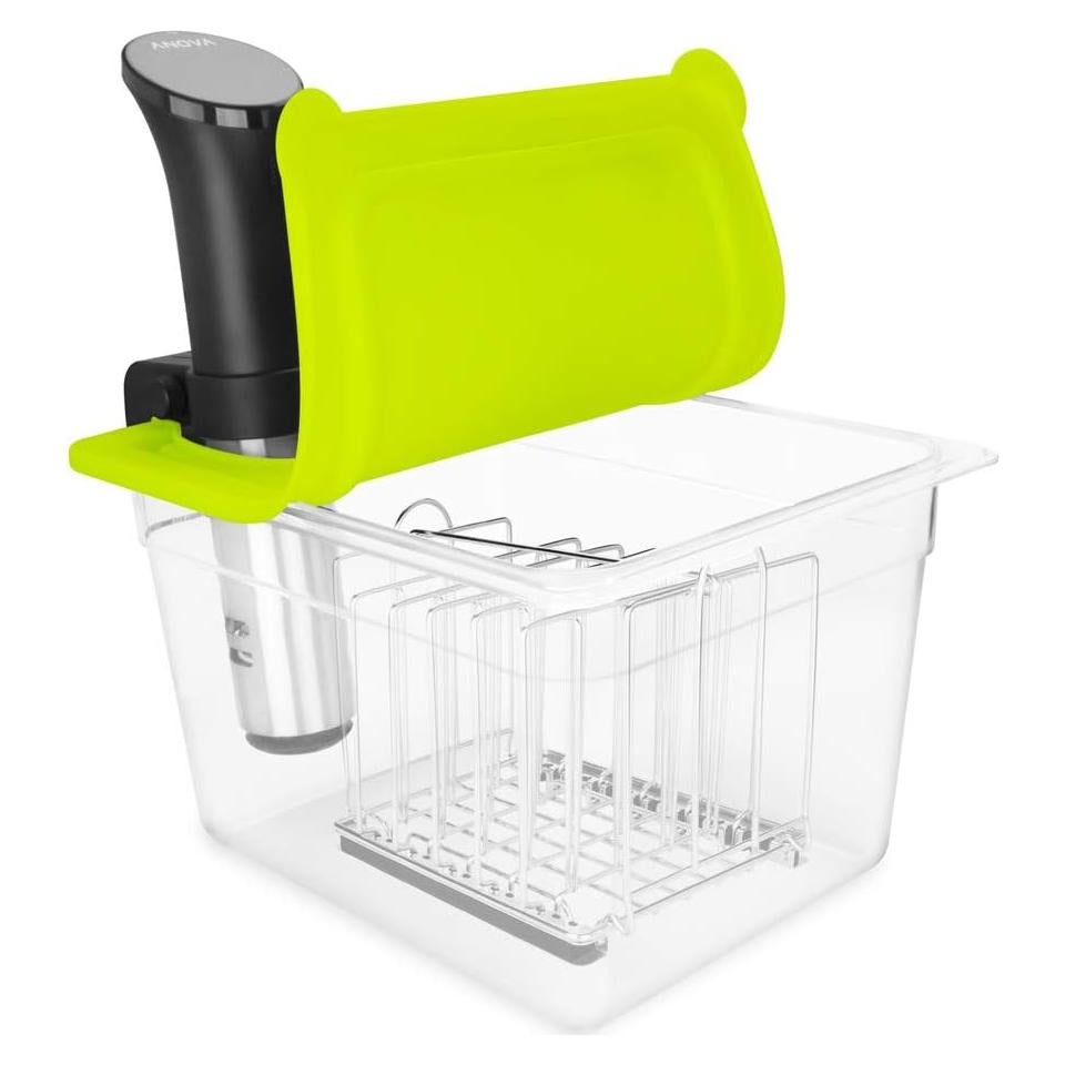Contenedor Sous Vide 12 Cuartos EVERIE con Tapa Silicona y Soporte