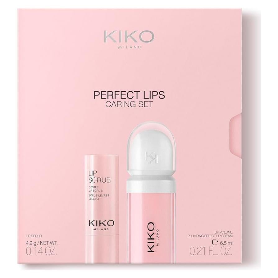 Set de Cuidado Labial KIKO Milano - Exfoliante y Crema