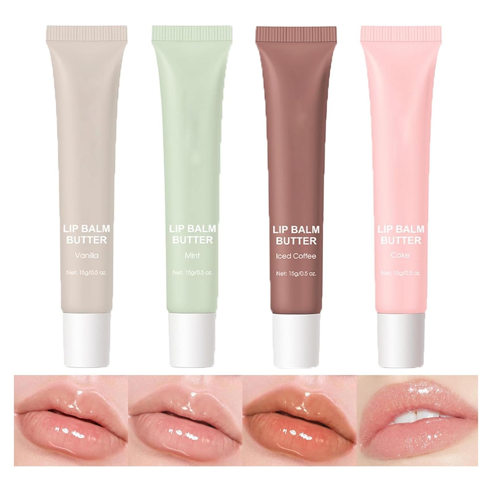 Bálsamo Labial Hidratante Dulele Mantequilla 4 Colores 108g