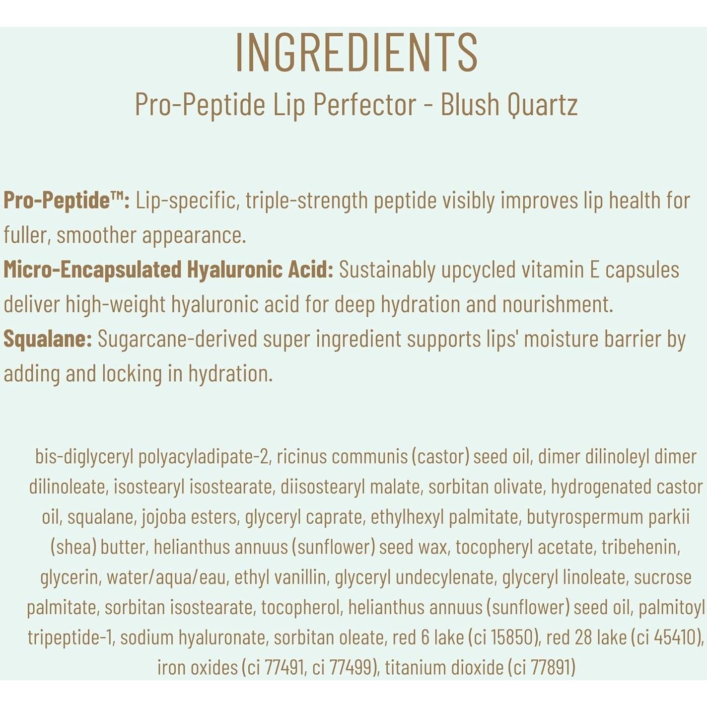 Bálsamo Labial Vegano Biossance - Hidratación Profunda 17.8g
