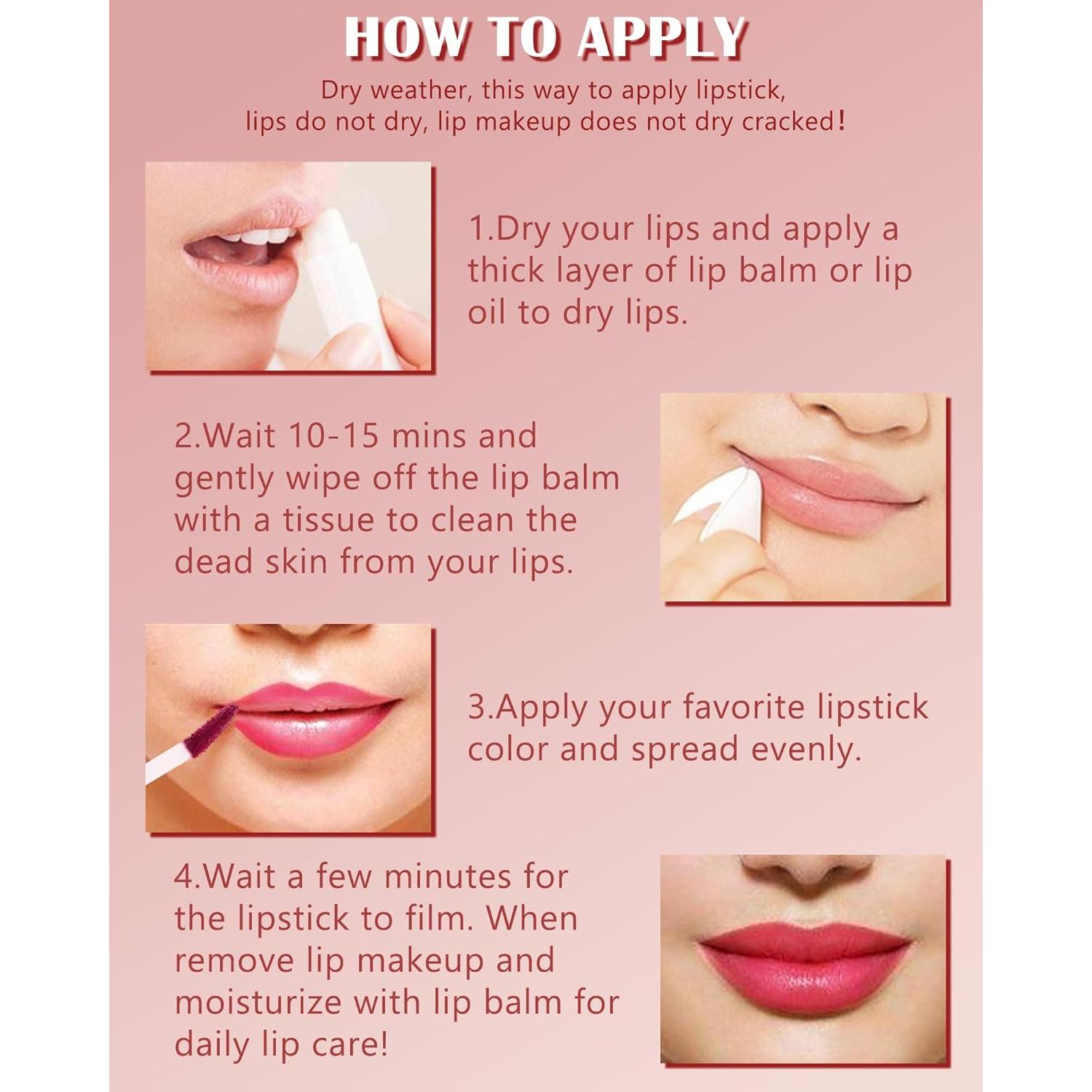 Lápiz Labial Líquido Mate Velvet 05# Rojo Rubí - 16H Duración