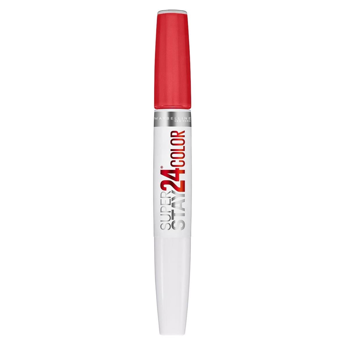 Maquillaje de Labios Líquido Maybelline SuperStay 24 Rojo Firme