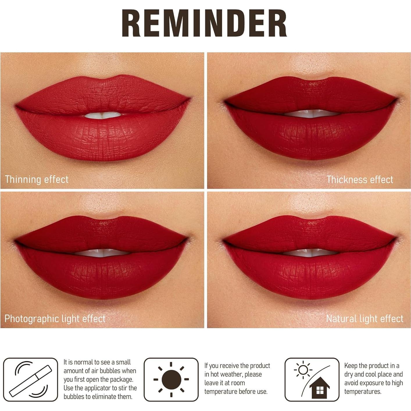 Lápiz Labial Mate HOOMUSS M61 Latte Nude 9g - Larga Duración