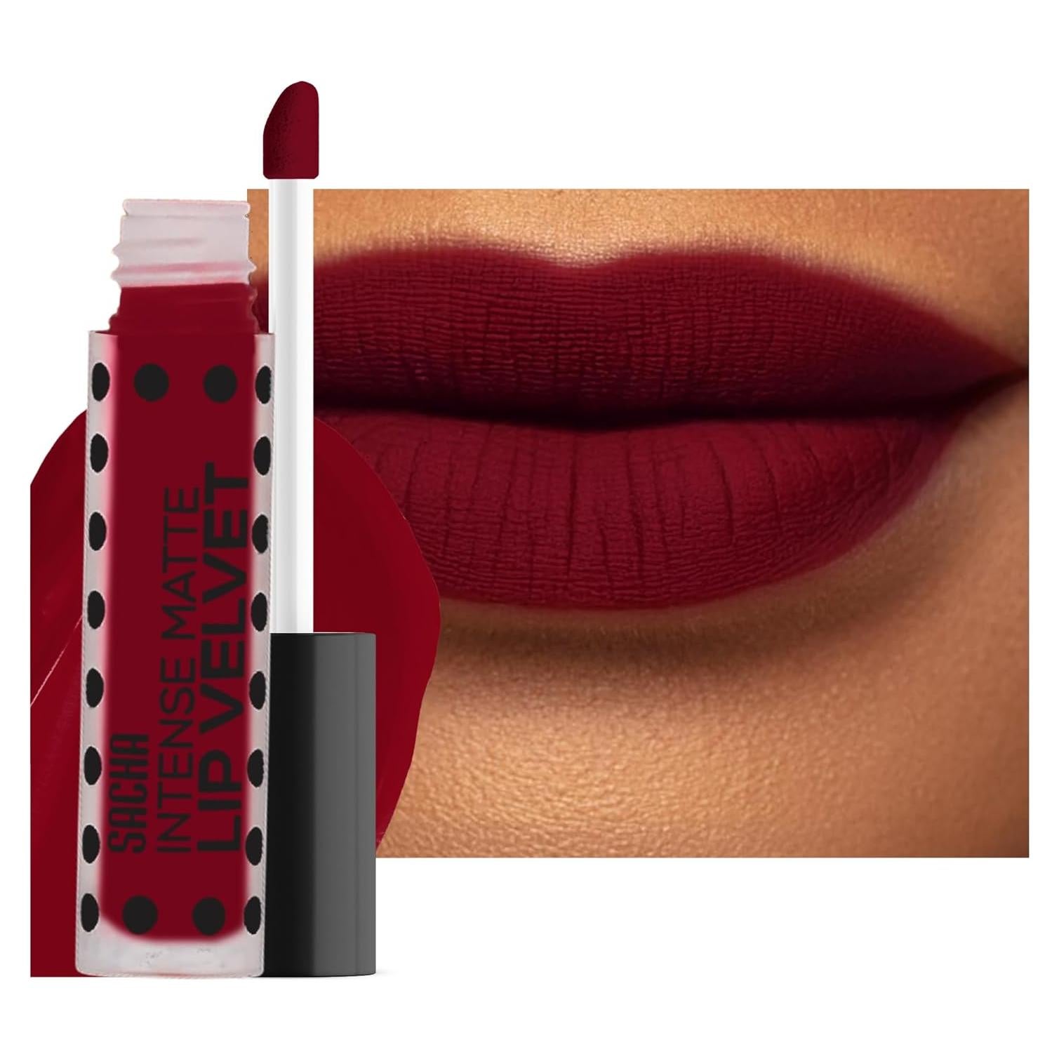 Labial Líquido Mate Terciopelo Sacha Cosméticos 5.9 ml Pasar el Dinero