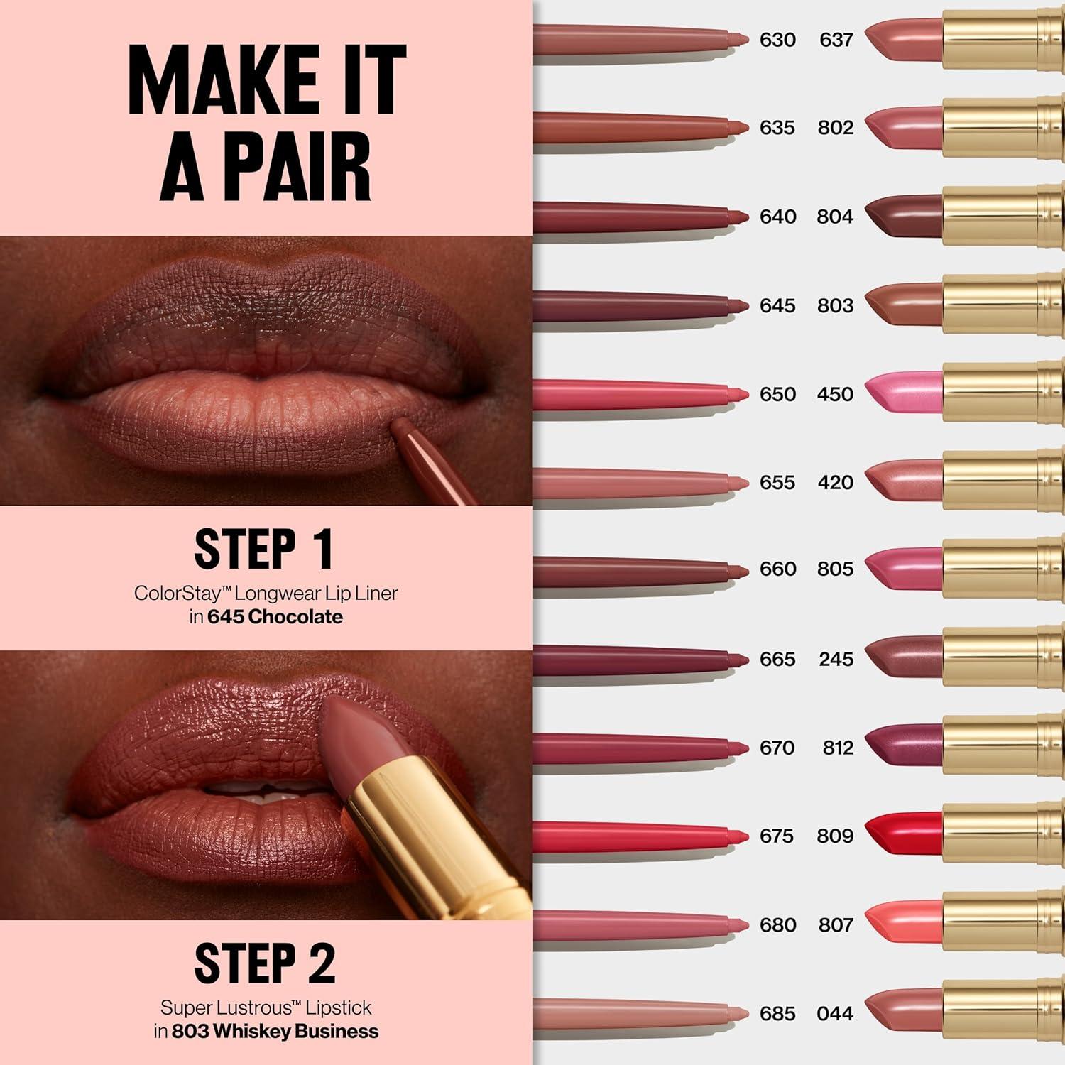 Lápiz Labial Revlon ColorStay 685 Natural 4.57 g con Sacapuntas