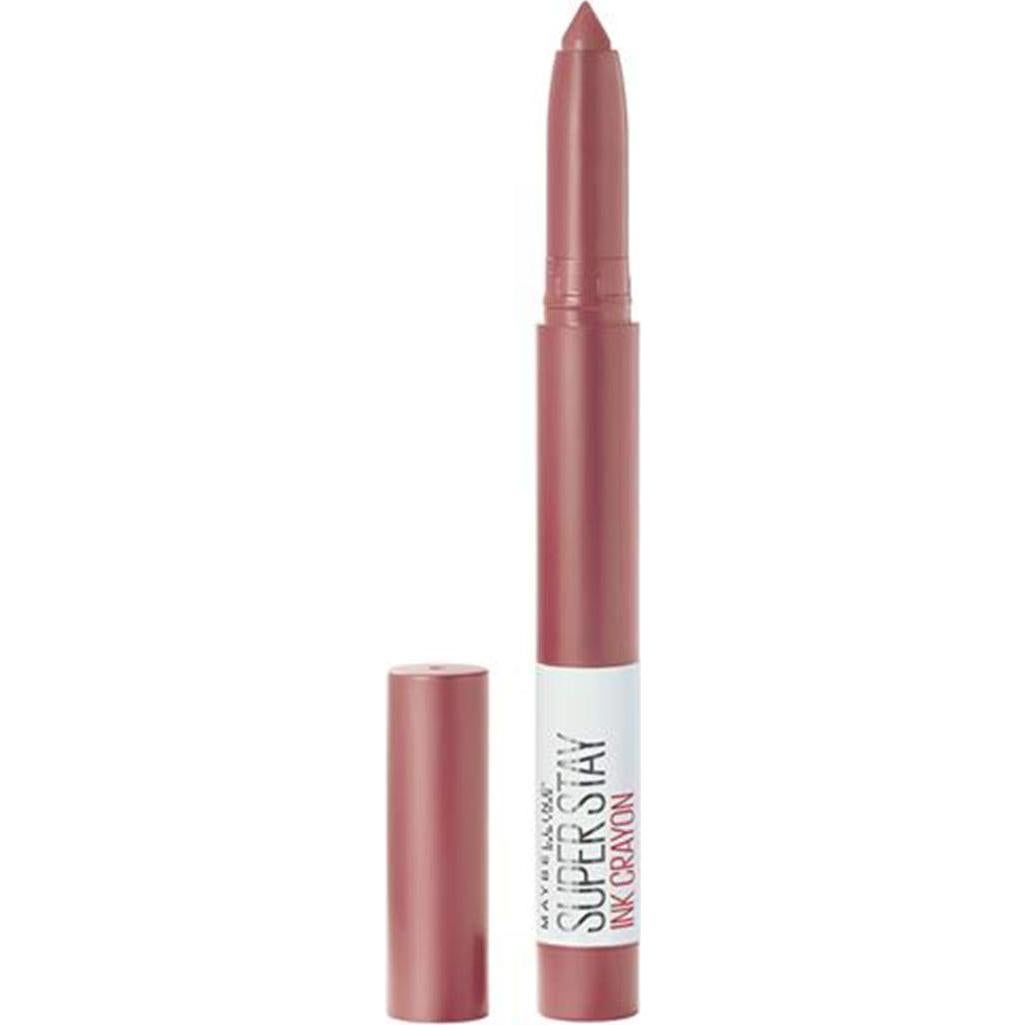 Labial Mate Maybelline Super Stay Ink Crayon 2 Piezas