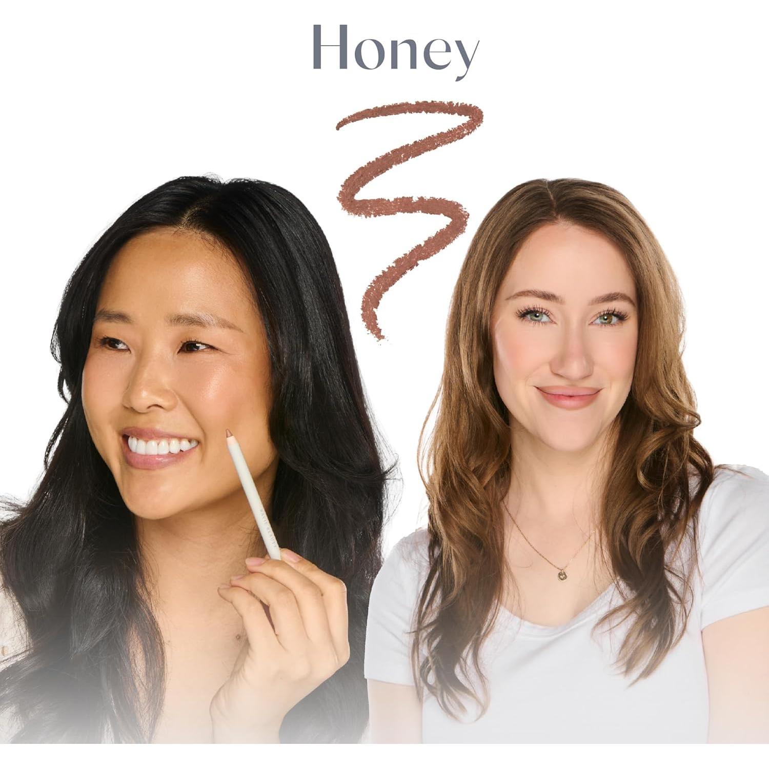 Lápiz Labial Vegano Ravie Beauty Miel - Larga Duración y Resistente a Manchas