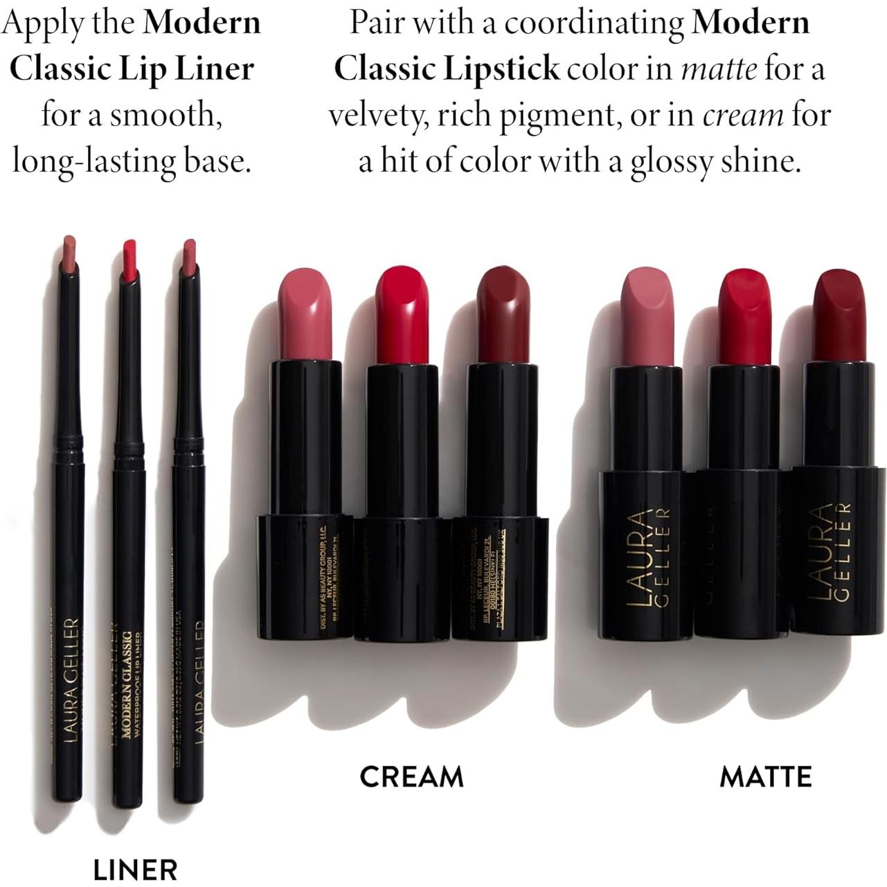 Lápiz Labial Laura Geller Moderno Clásico Rosa Radiante 15g