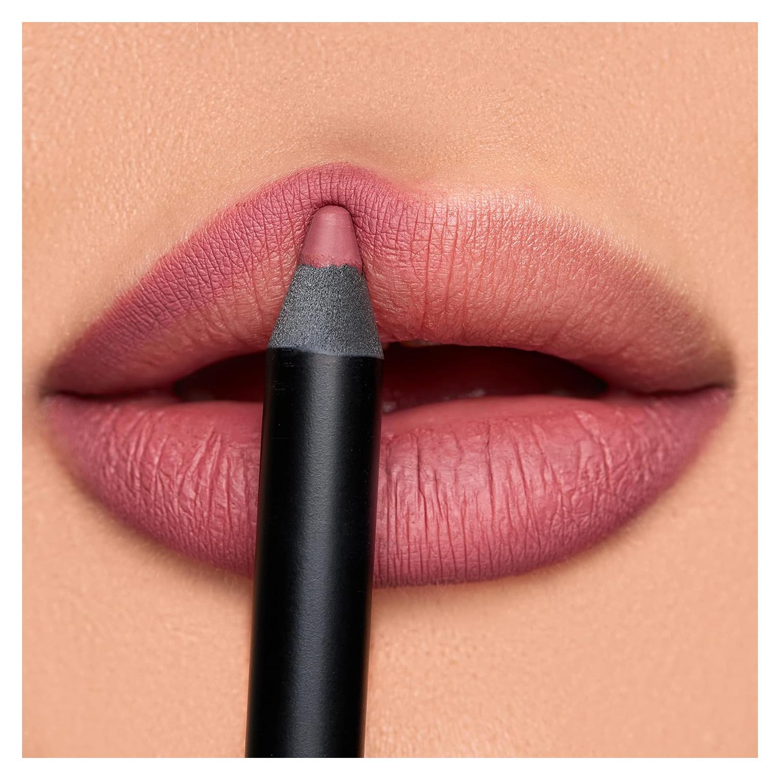 Lápiz Labial K7L Rosa Oscuro Buff - Vegano, Resistente al Agua