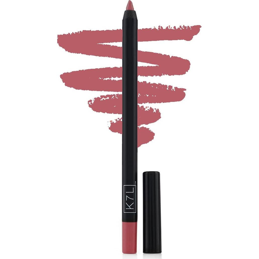 Lápiz Labial K7L Rosa Oscuro Buff - Vegano, Resistente al Agua