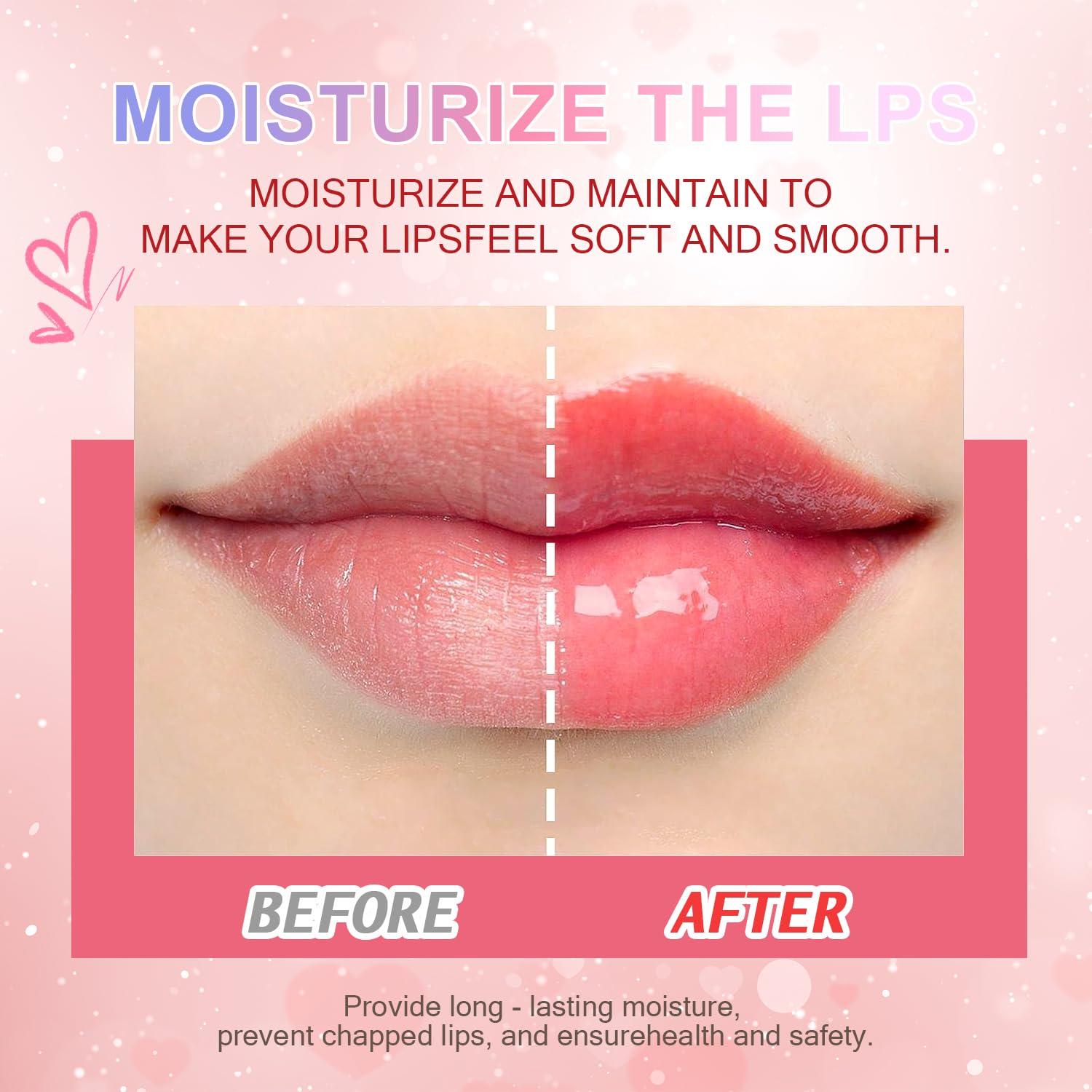 Set de 6 Brillos Labiales Hidratantes YU KUI LX - No Pegajosos